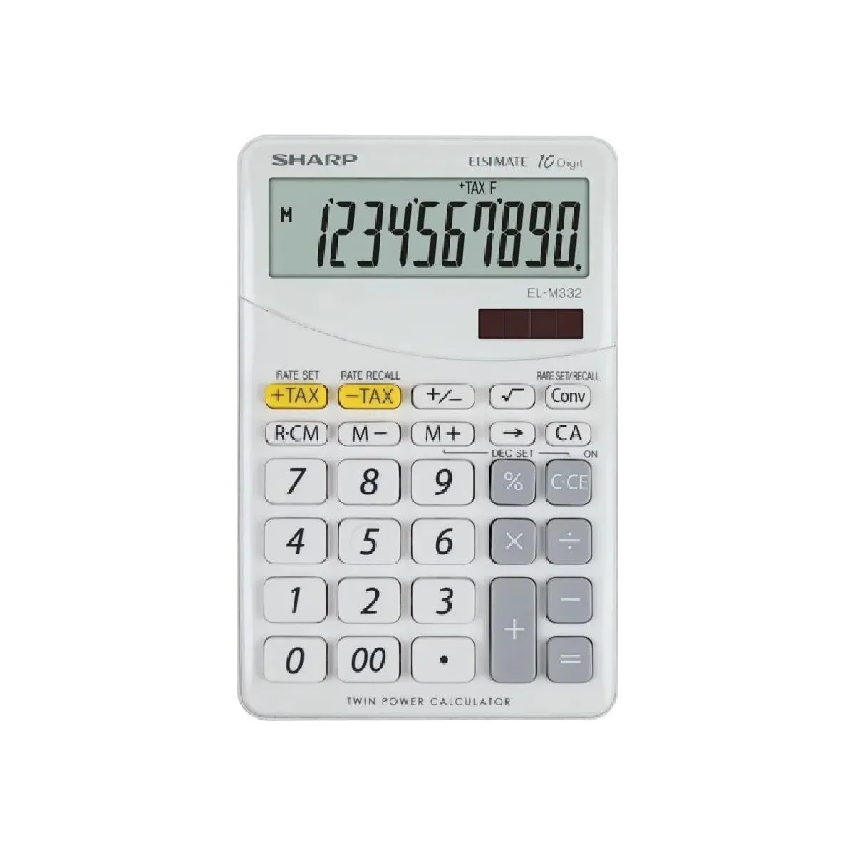Sharp EL-M332B Calcolatrice Tascabile Bianca