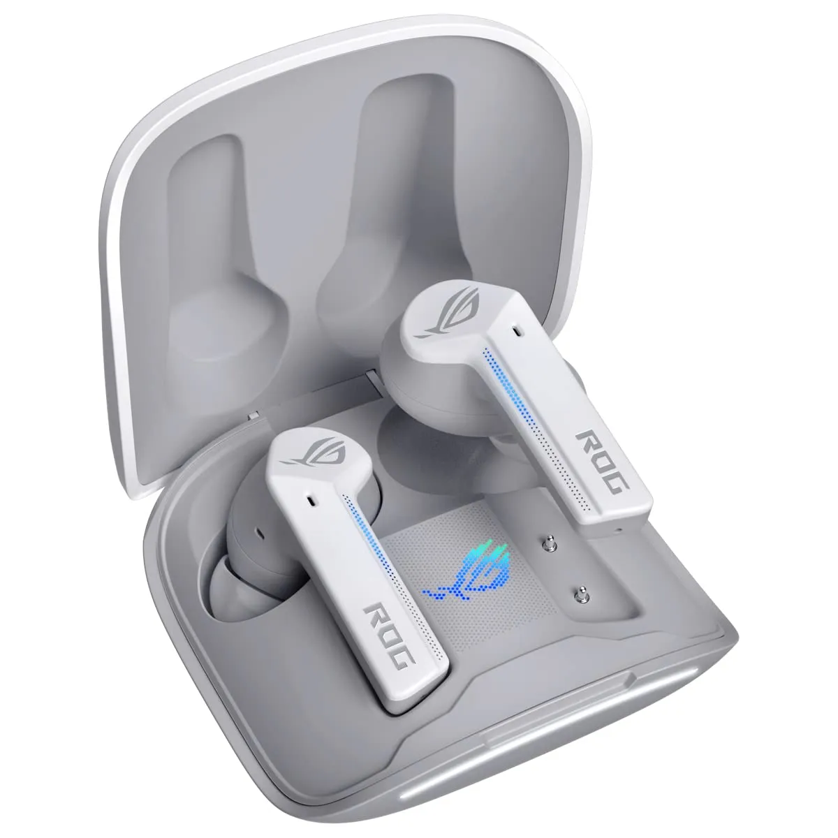ASUS ROG Cetra True Wireless Moonlight White - Auricolari Gaming ANC