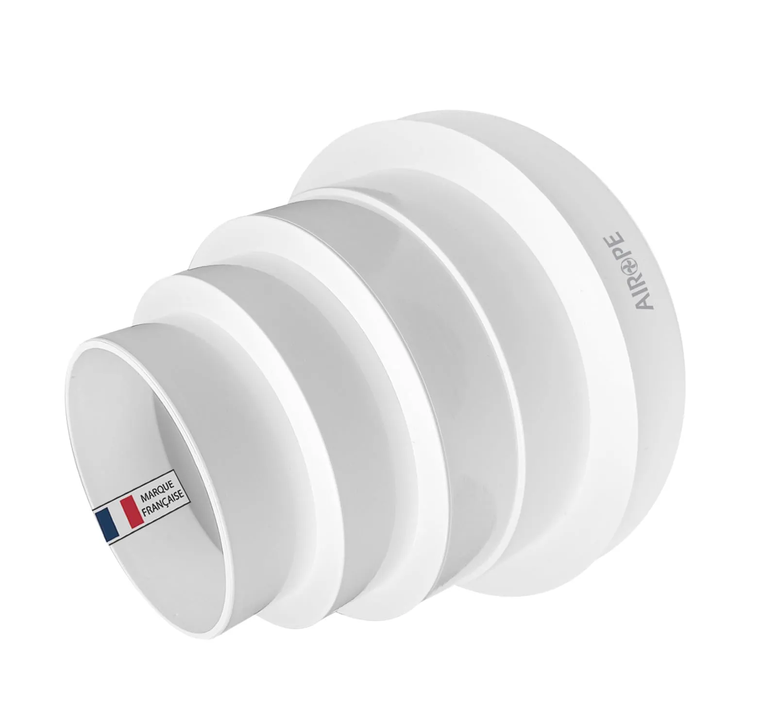Raccordo Riduttore Universale Regolabile Ø 80-150 mm per Sistemi di Ventilazione