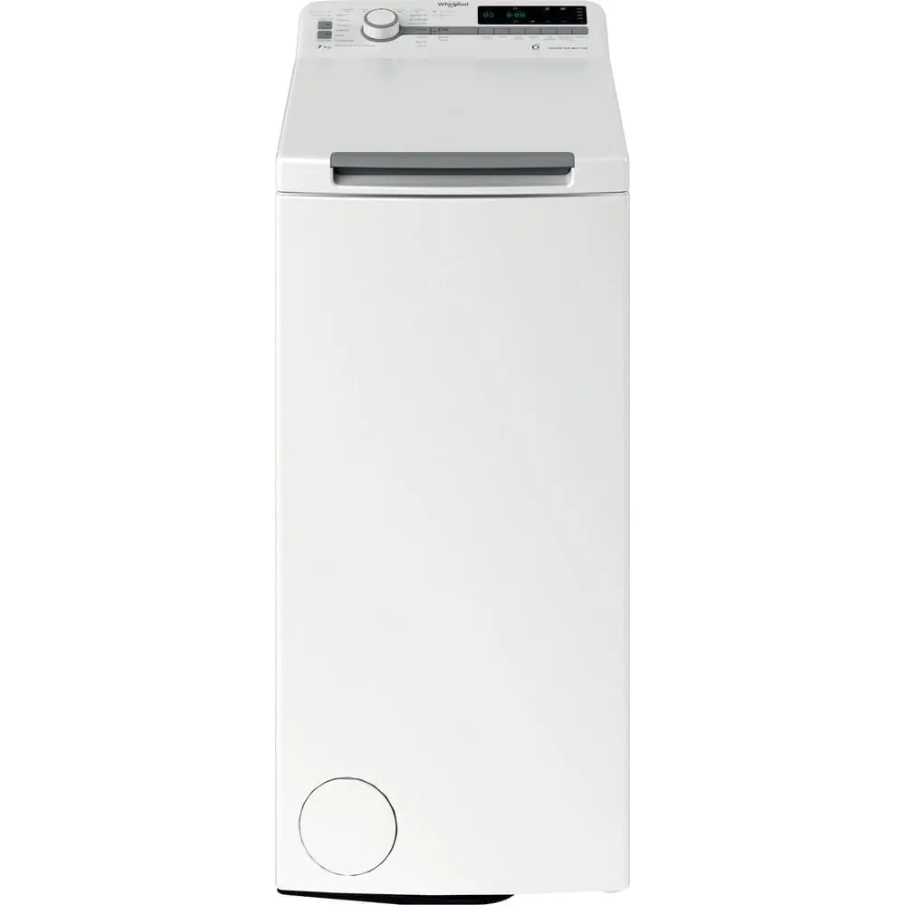 Whirlpool TDLR 7251BS IT Lavatrice a Carica dall'Alto, 7 kg, Sesto Senso