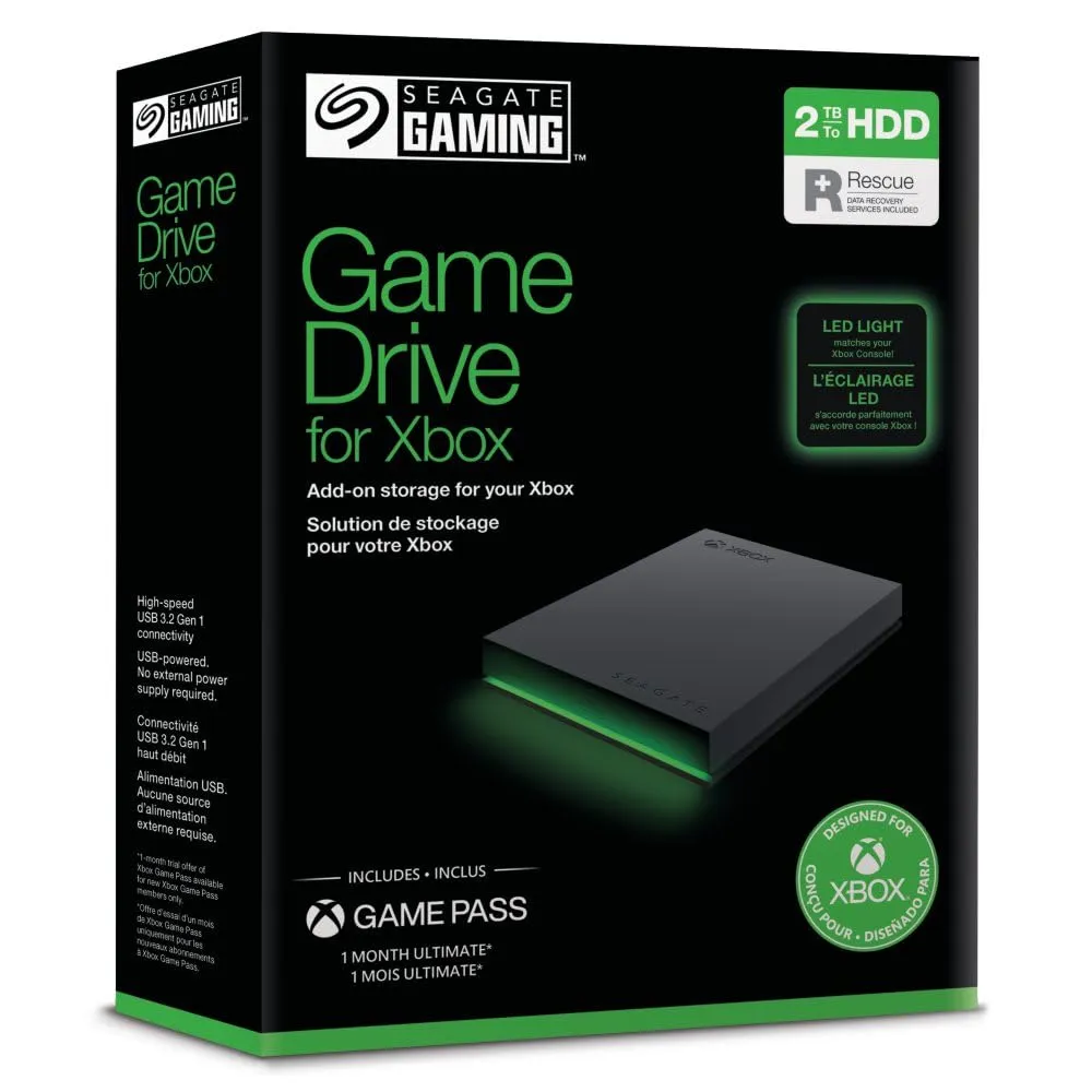 Seagate Game Drive per Xbox 2TB