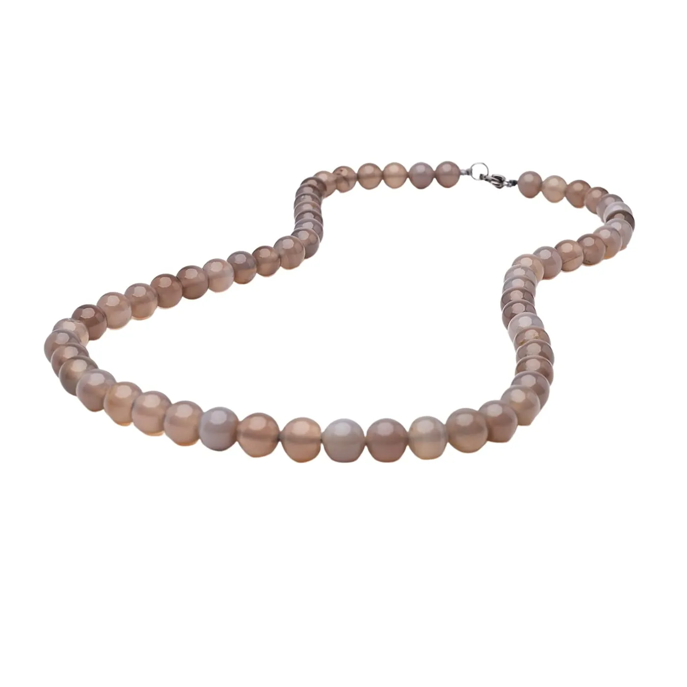 Collana Uomo Pietre Naturali: Onice, Occhio di Tigre, Agata, Diaspro