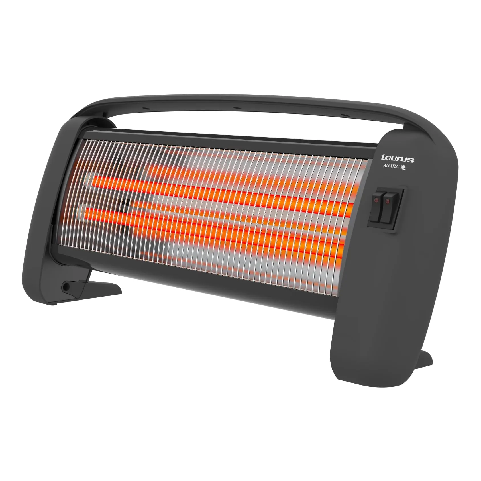 Taurus PR-2 Slim Stufa al Quarzo 1200W con Effetto Specchio