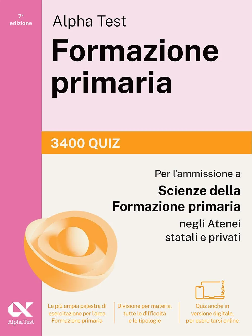 Alpha Test Formazione primaria 3400 quiz. Edizione 2025/2026