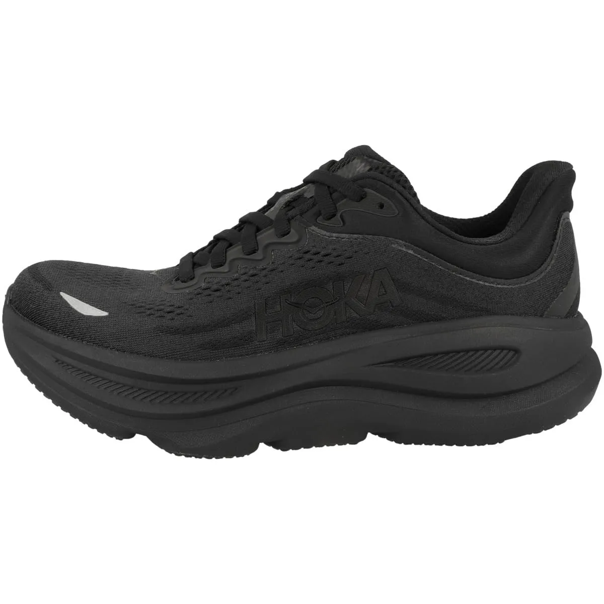 HOKA Bondi 9 Donna Black/Black