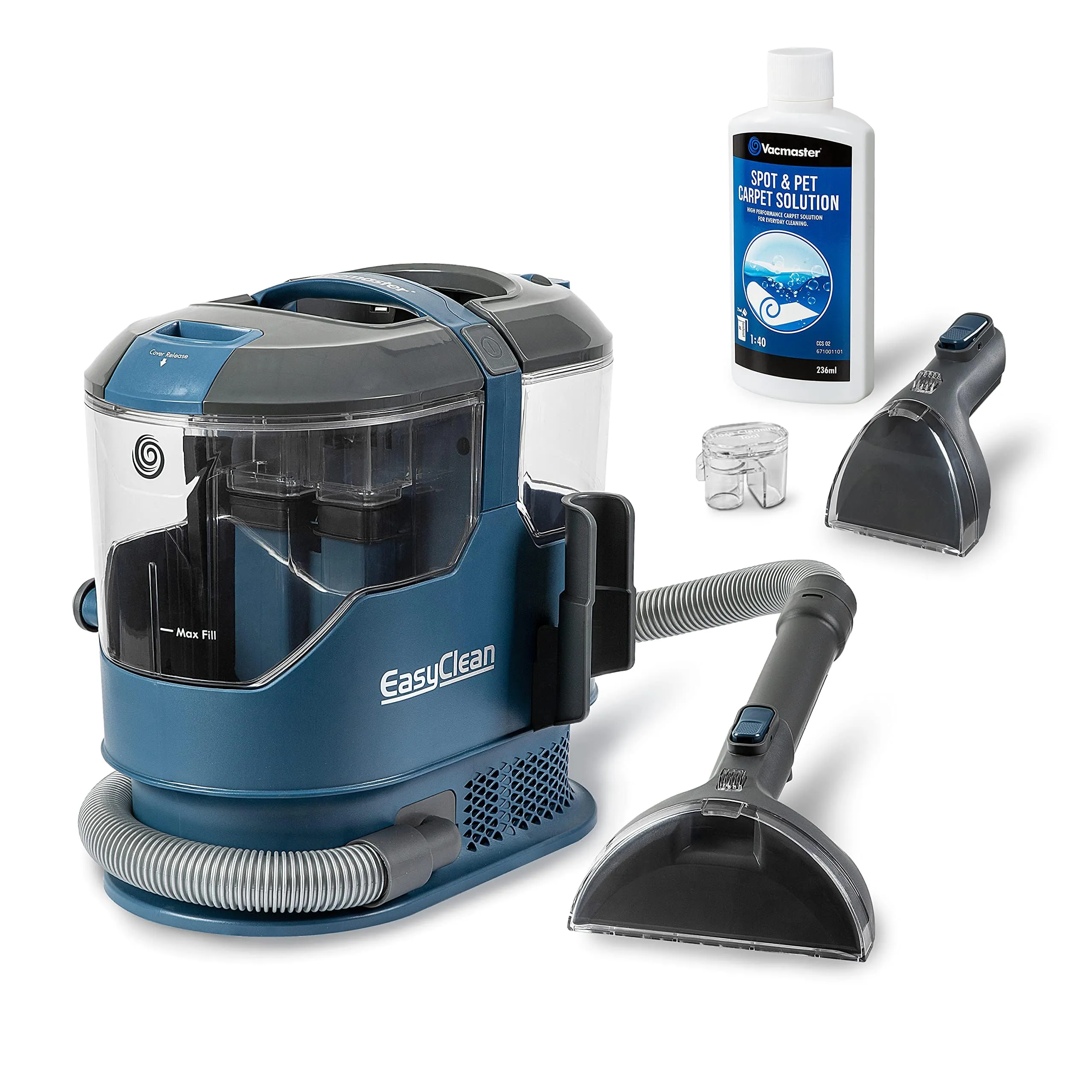 Vacmaster SCA0801 Lavatappeti e Detergente per Tappezzeria