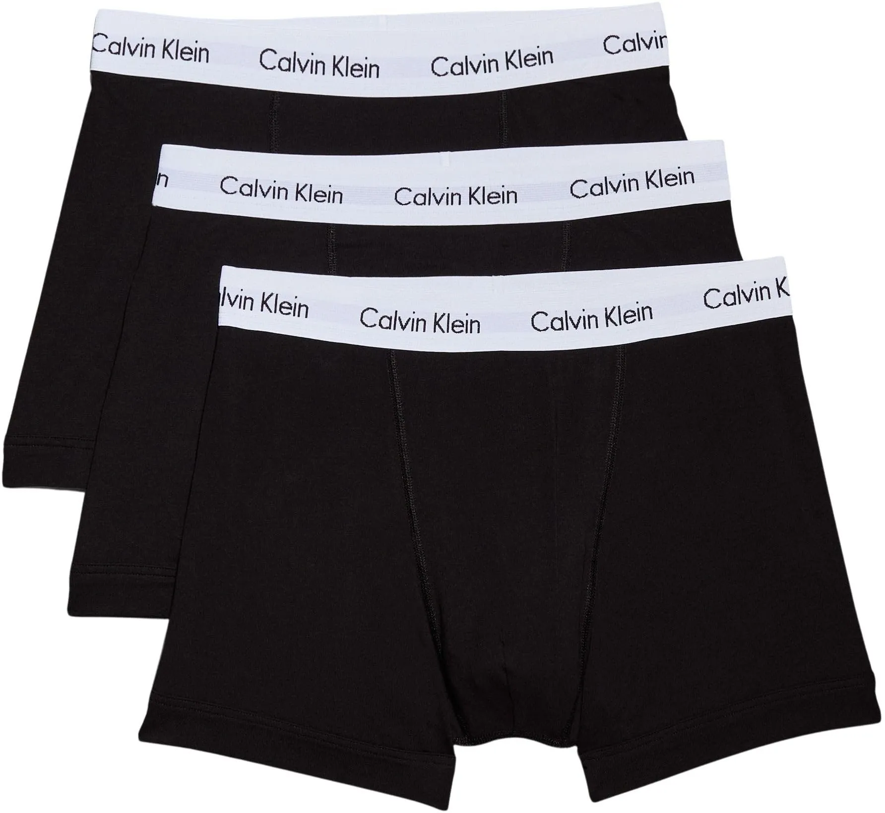 Calvin Klein Trunk 3pk 0000u2662g Boxer, Nero (Black), XL Uomo
