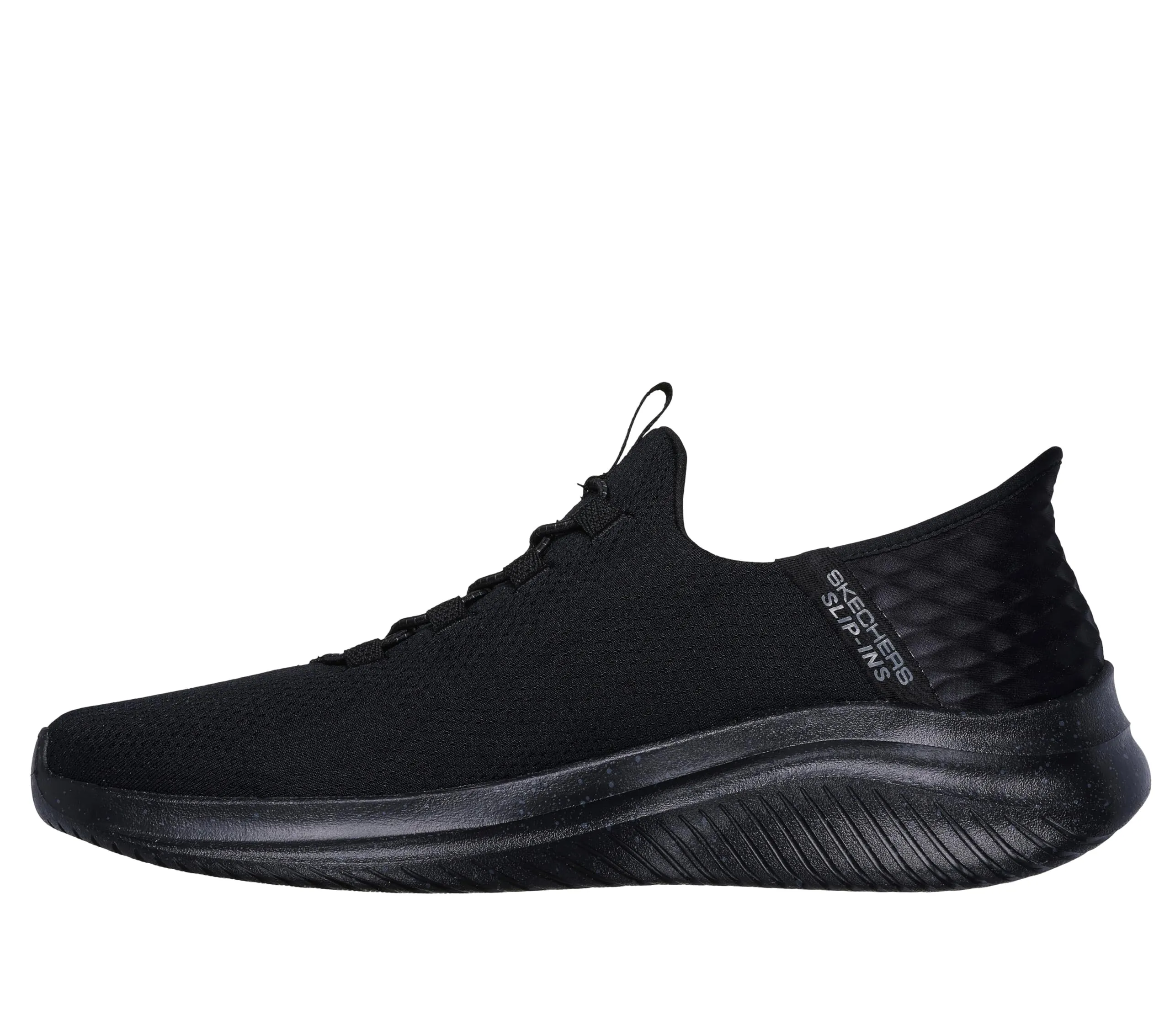 Skechers Ultra Flex 3.0 Right Away, Sneaker Uomo, Black Mesh Trim