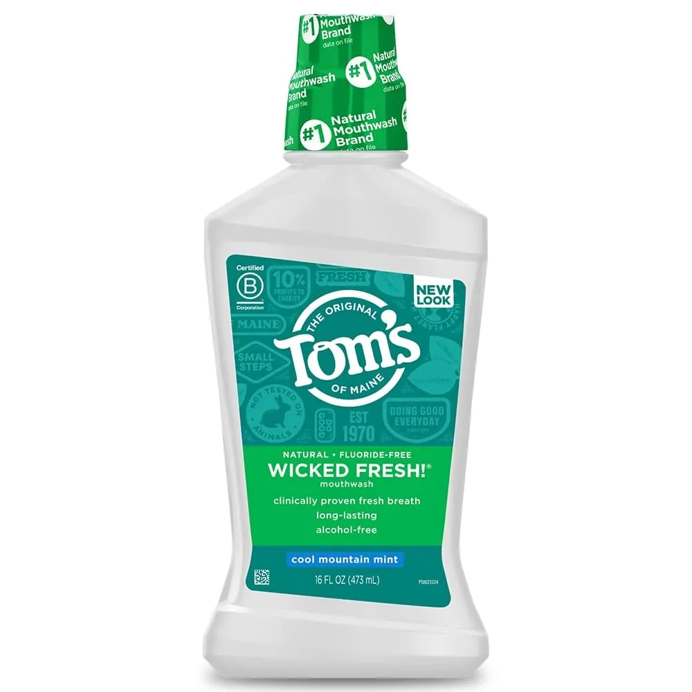 Tom's of Maine Wicked Fresh! Collutorio Menta Fresca di Montagna