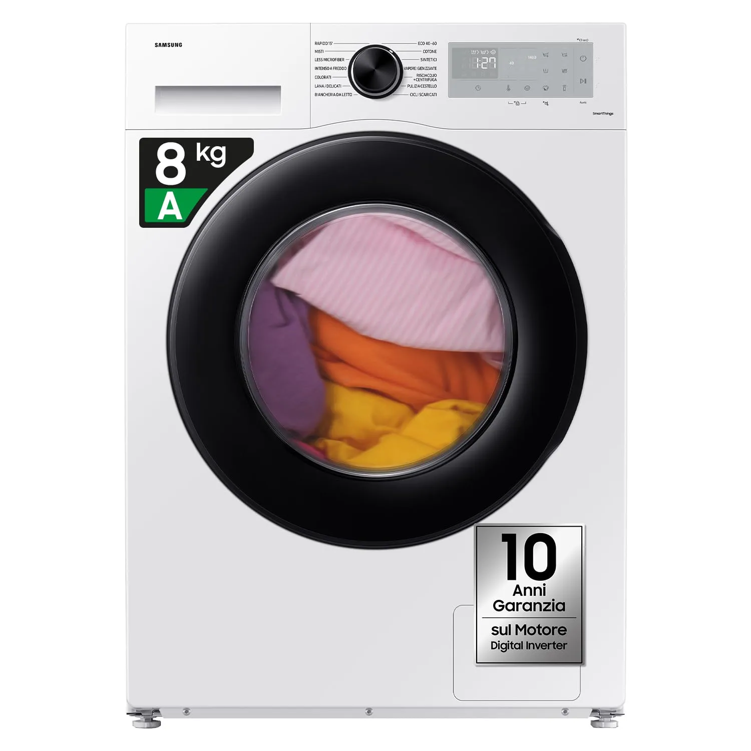 Samsung Lavatrice Crystal Clean WW80CGC04DAHET