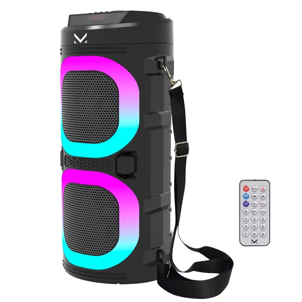 Majestic FIRE 9 - Speaker Bluetooth con Effetti Luce LED e Funzione TWS