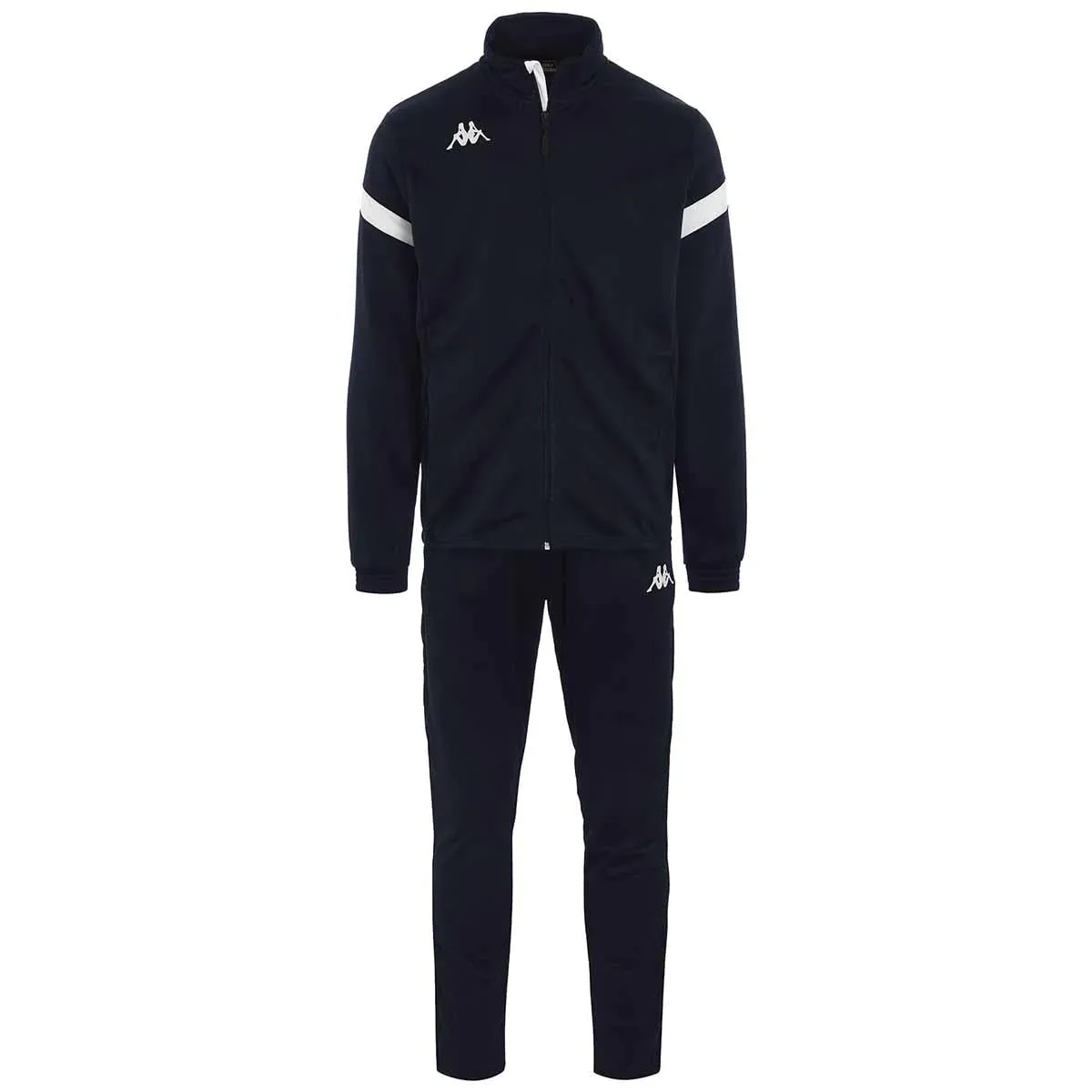 Kappa Dalcito Tuta da Ginnastica Blu/Bianco
