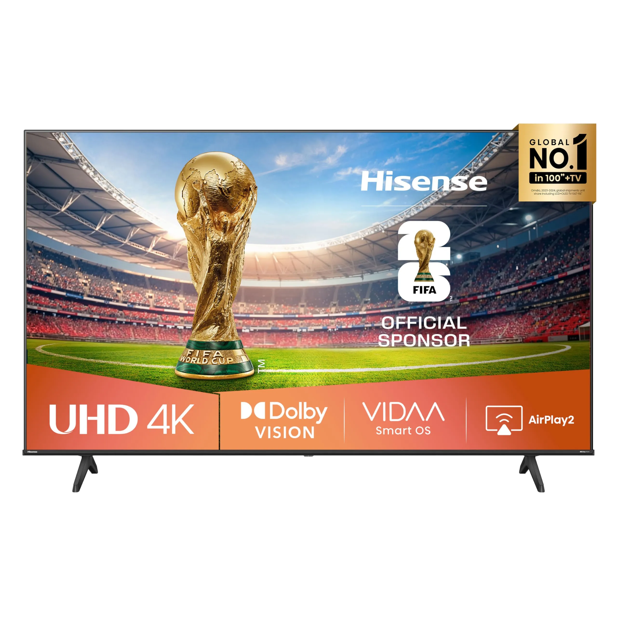Hisense Smart TV 55" 4K Ultra HD 2025 55A6Q
