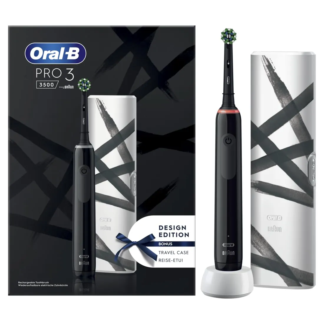 Oral-B Spazzolino Elettrico Ricaricabile Pro 3 3500 Nero