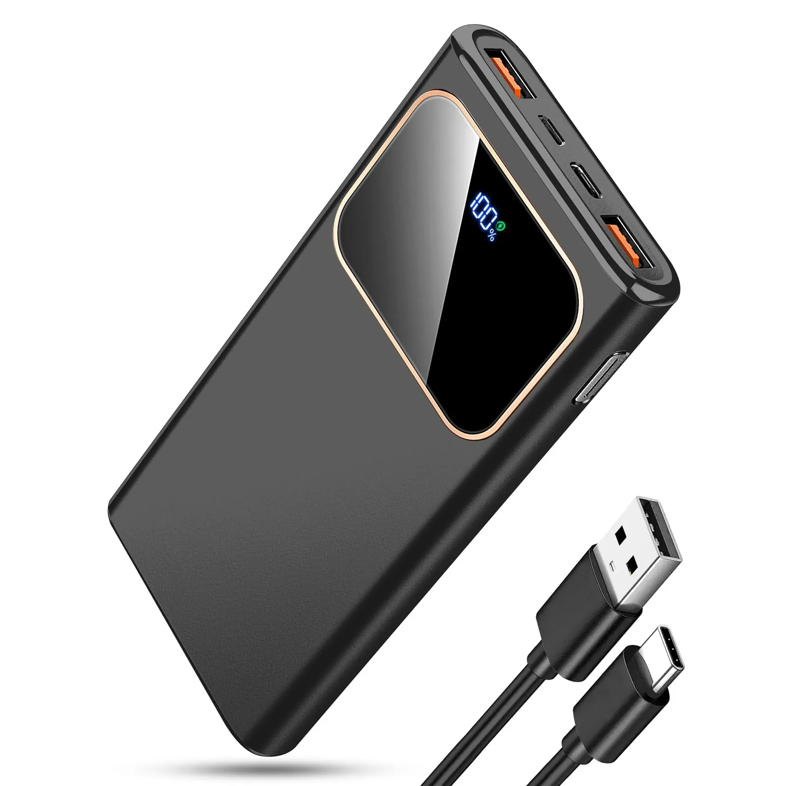 Power Bank a Ricarica Rapida 22.5W, 10000mAh per iPhone, Samsung, Xiaomi, Android
