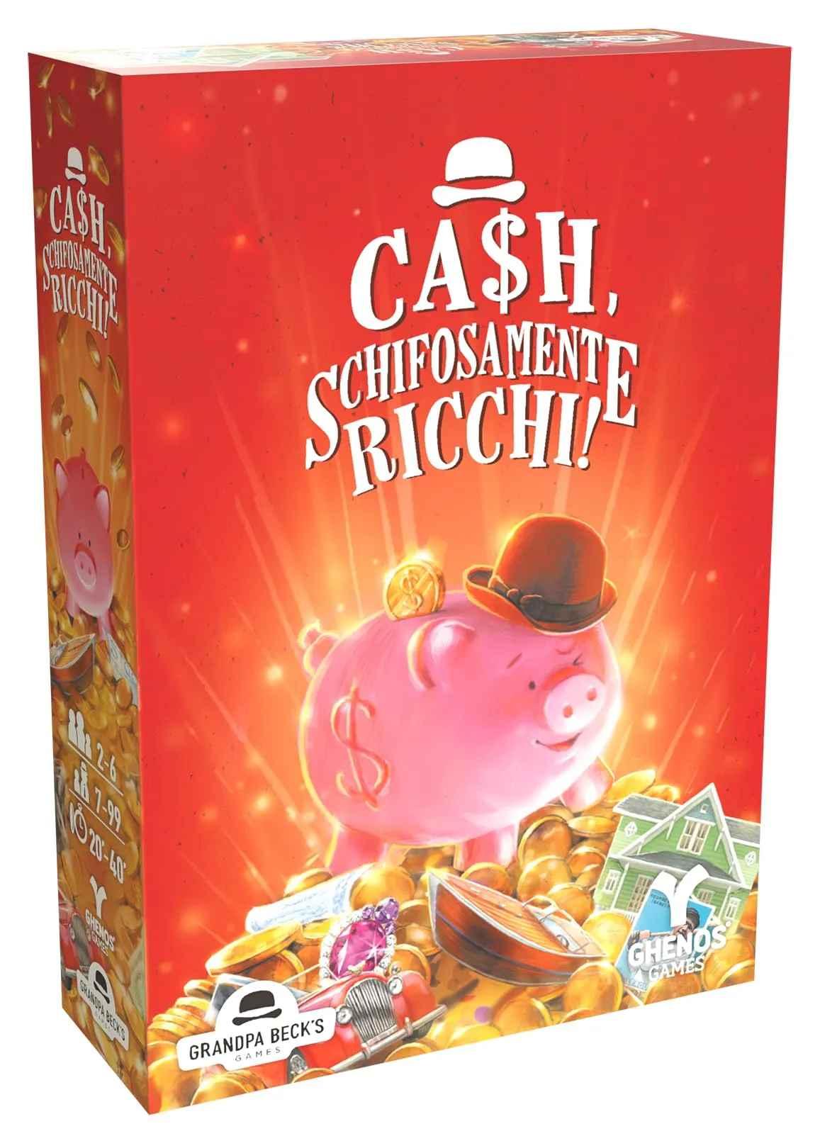 Ca$h, Schifosamente Ricchi - Gioco di Carte