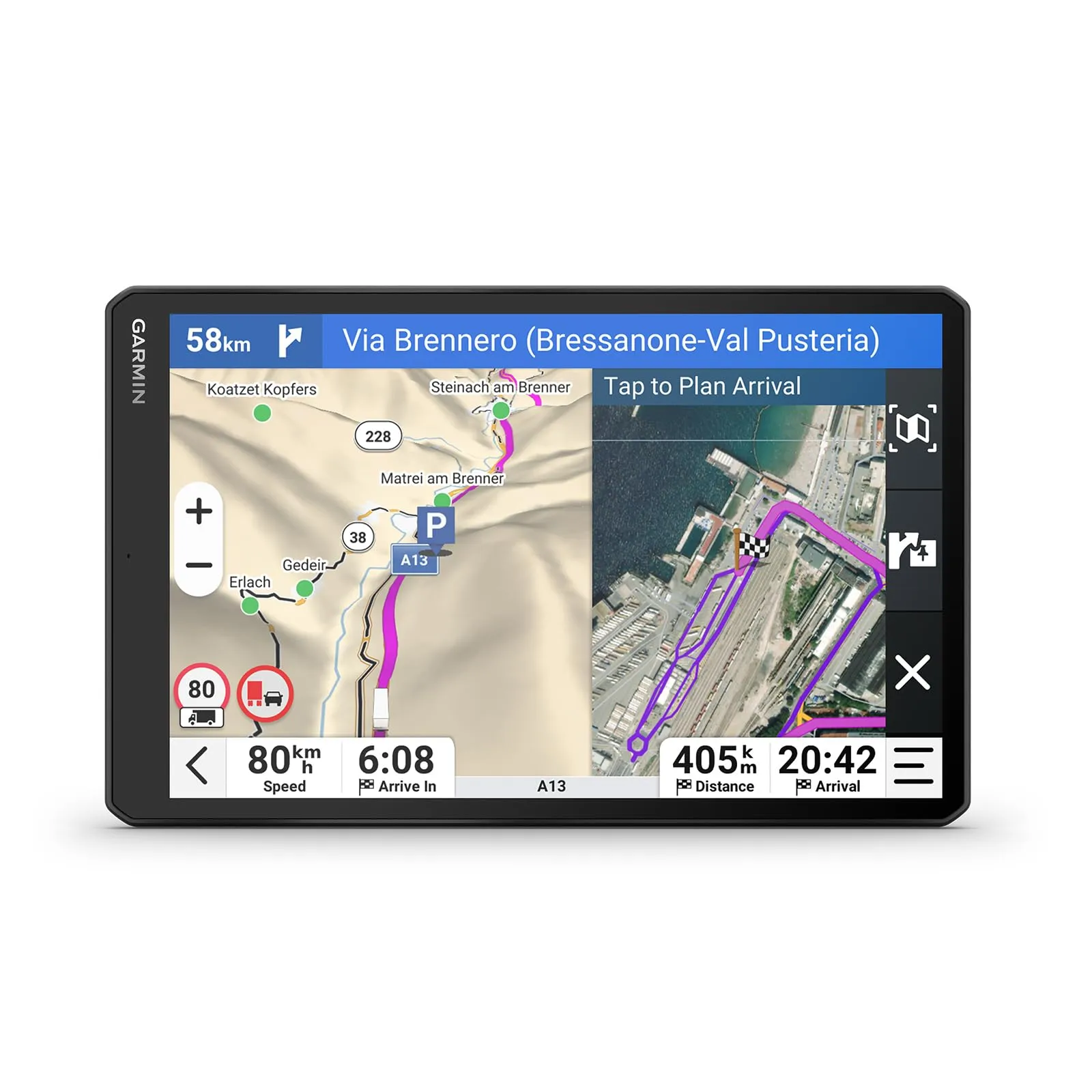 Garmin dēzl LGV1020 GPS per Autocarri 10 Pollici