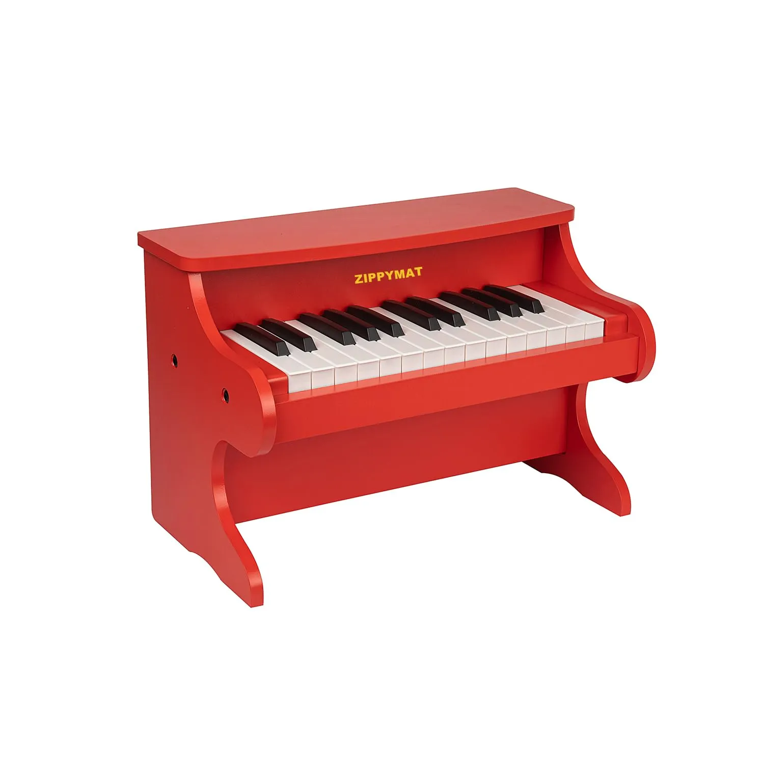 ZIPPY MAT Pianoforte Digitale per Bambini - 25 Tasti - Rosso