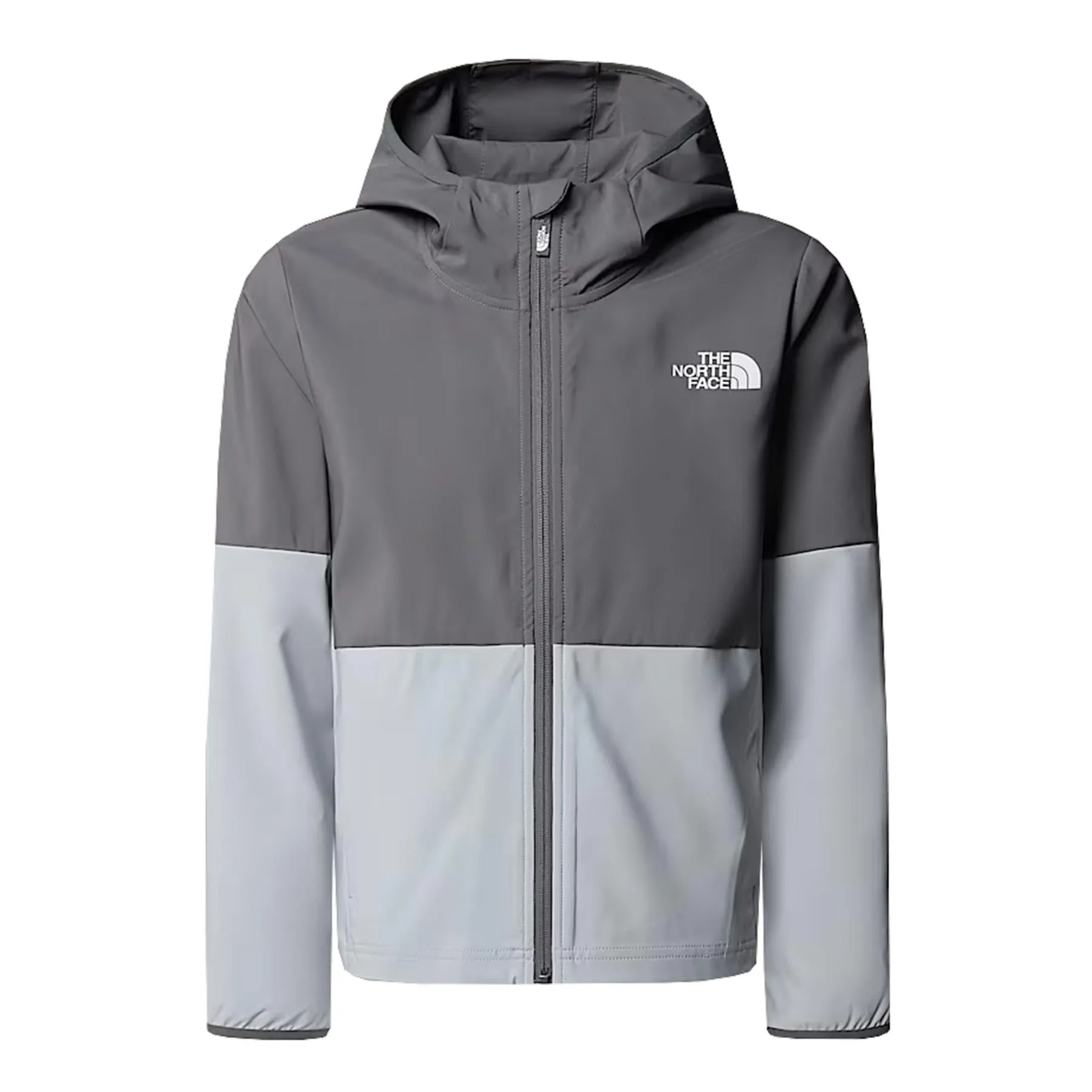 The North Face On The Trail Full Zip Giacca con cappuccio ragazzo Smoked Pearl/High Rise