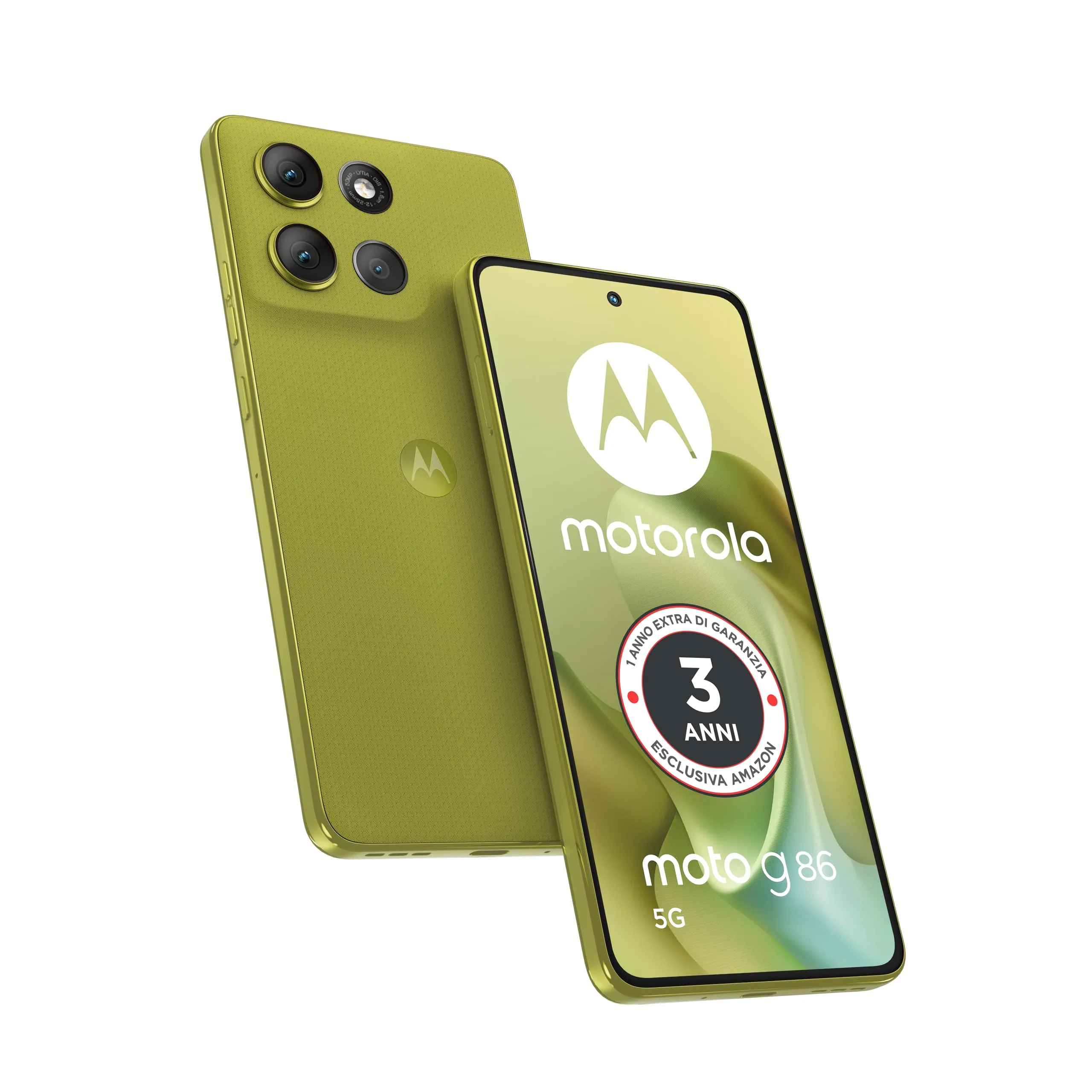 Motorola Moto G86 Golden Cypress (8/256GB) con Garanzia Estesa