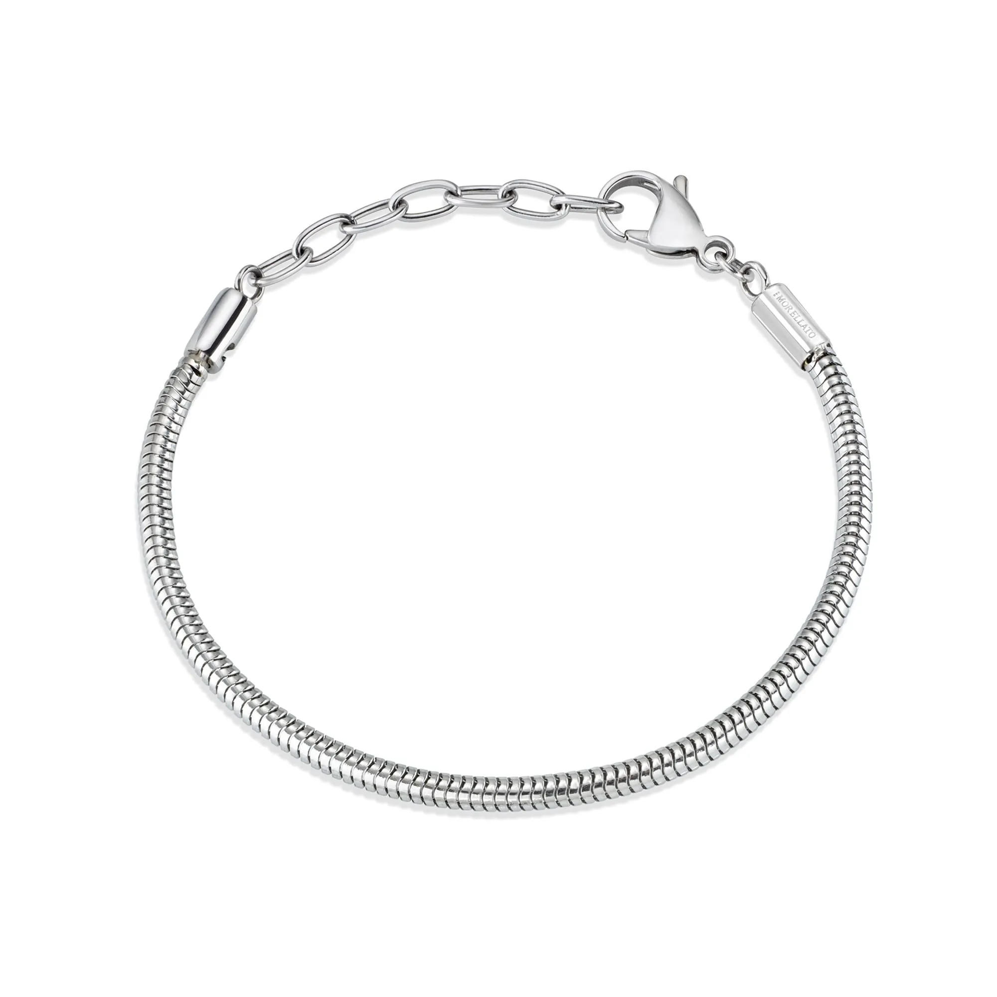 Bracciale Morellato Drops SCZ136 in Acciaio con Chiusura a Moschettone