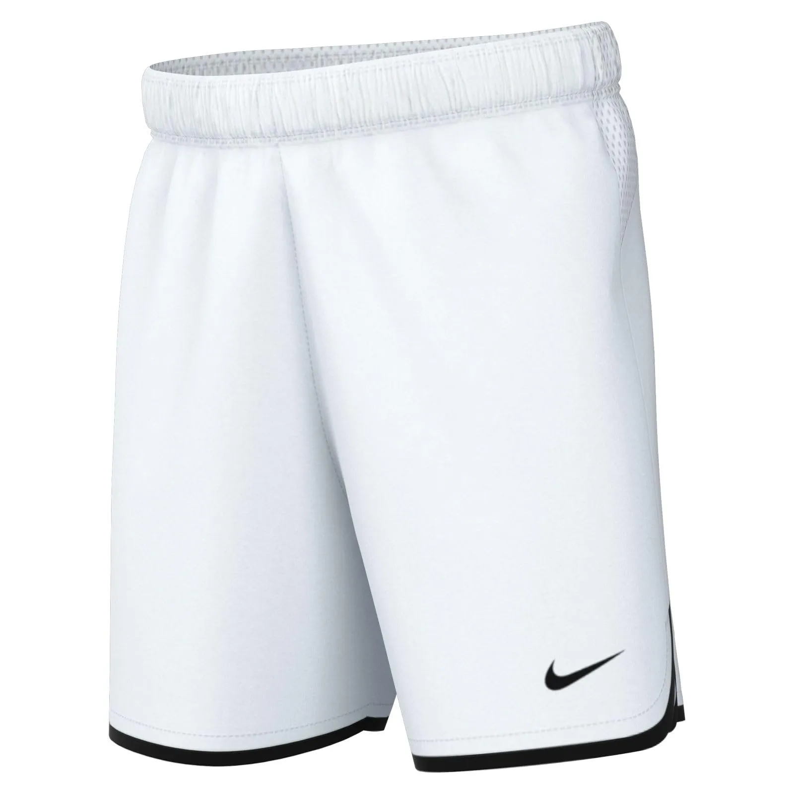 Nike Pantaloncini Unisex Bambini Y Nk DF Lsr V Short W, Bianco/Nero/Nero, DH8408-100, XL