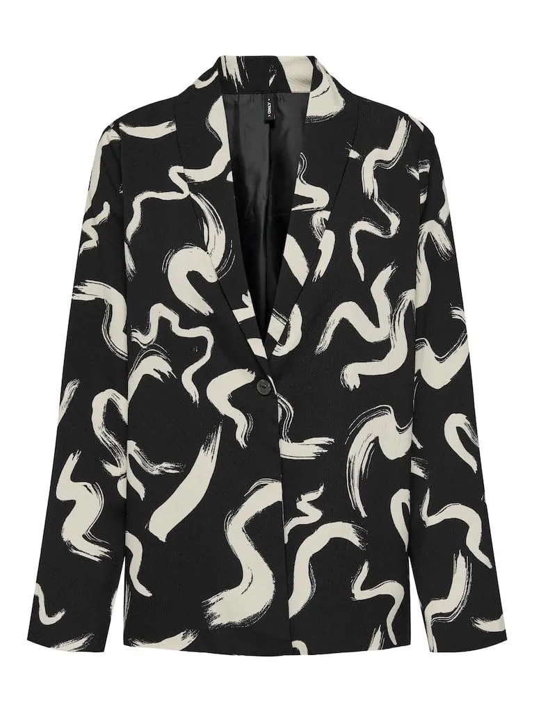 ONLNOVA Life Vis L/S PIMO Blazer AOP Fantasma/AOP:597 Tie Dye