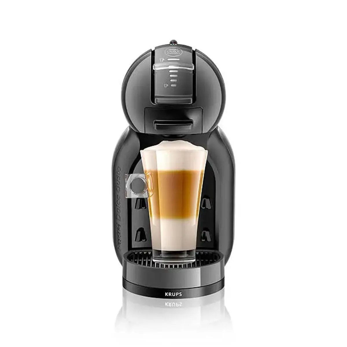 Krups Nescafé Dolce Gusto Mini Me KP1238P - Macchina per Caffè Espresso e Bevande, Automatica, 15 bar, Nero