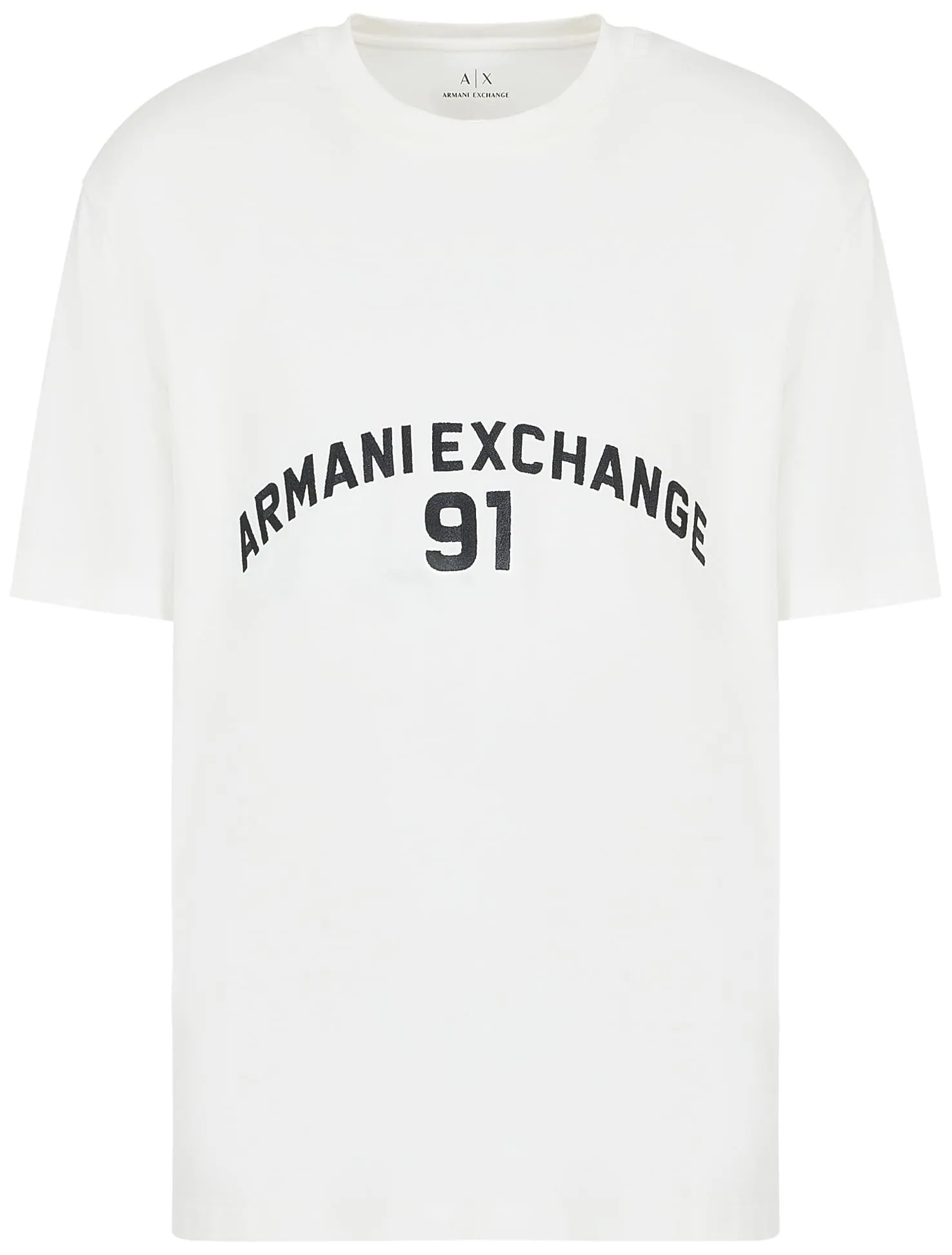 T-Shirt Armani Exchange Uomo con Logo Ricamato
