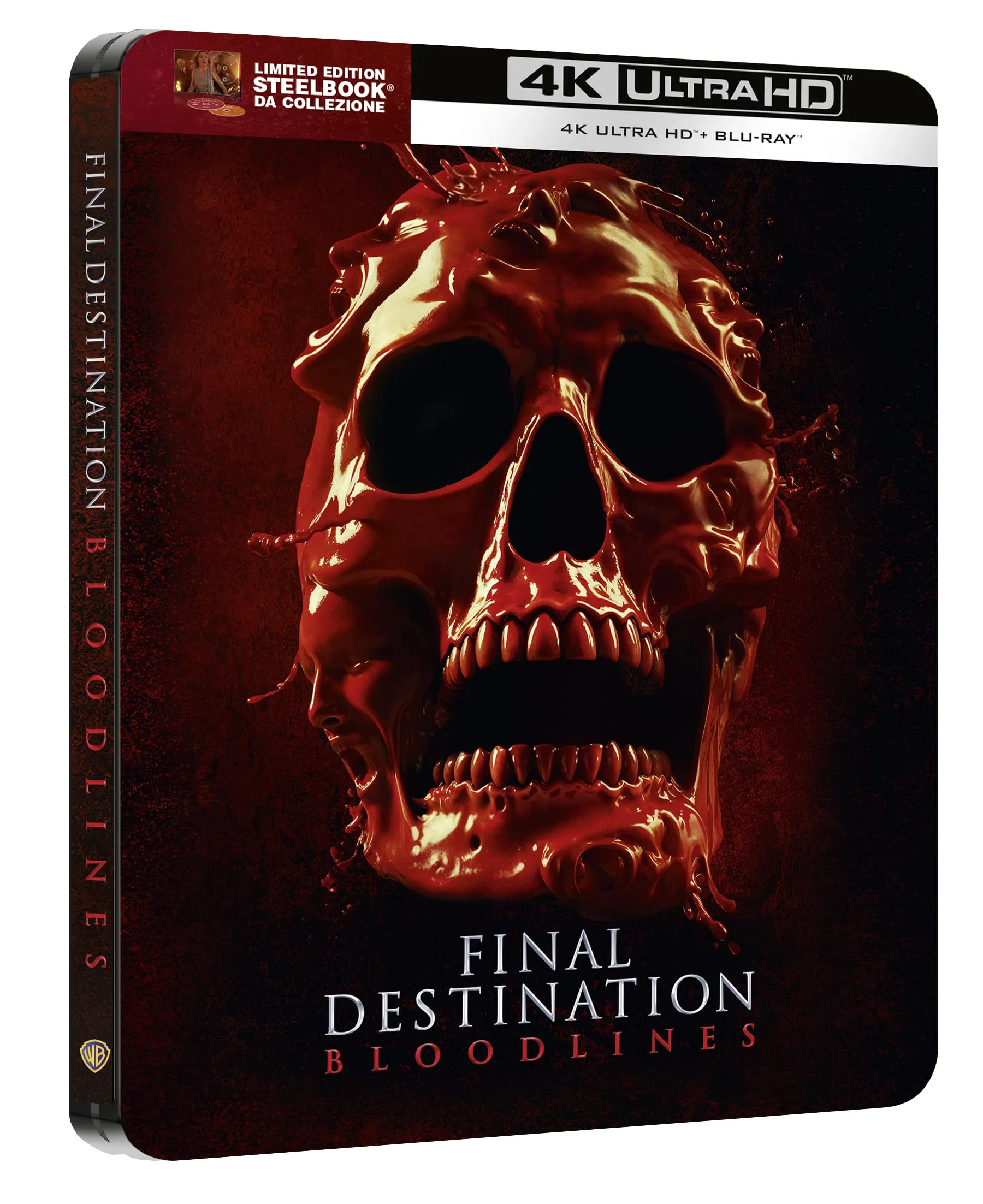 Final Destination: Bloodlines - Steelbook 3 'Alt Skull' (4K Ultra HD + Blu-ray)
