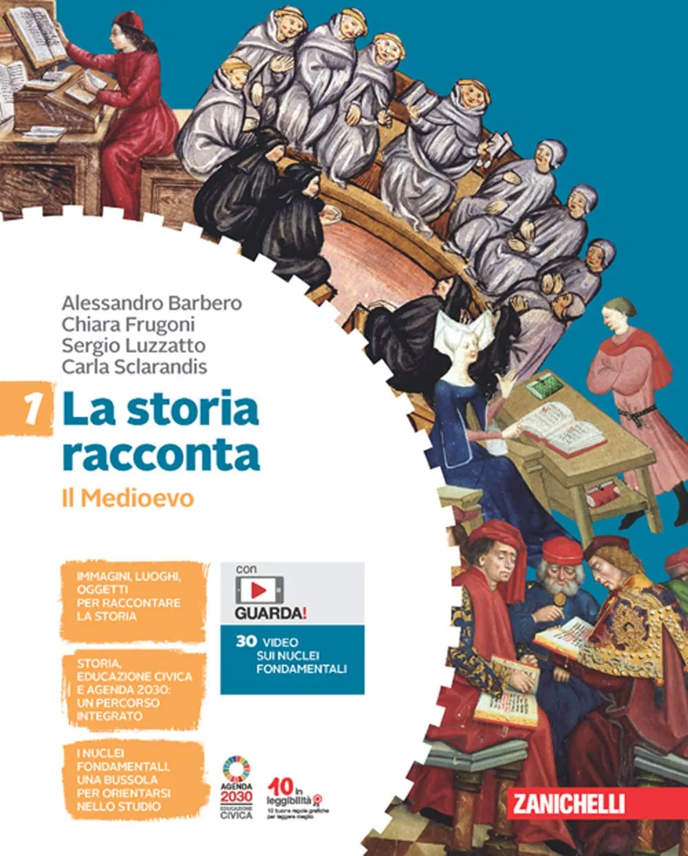 La storia racconta. Per la Scuola media. Con Contenuto digitale (fornito elettronicamente). Il Medioevo (Vol. 1)