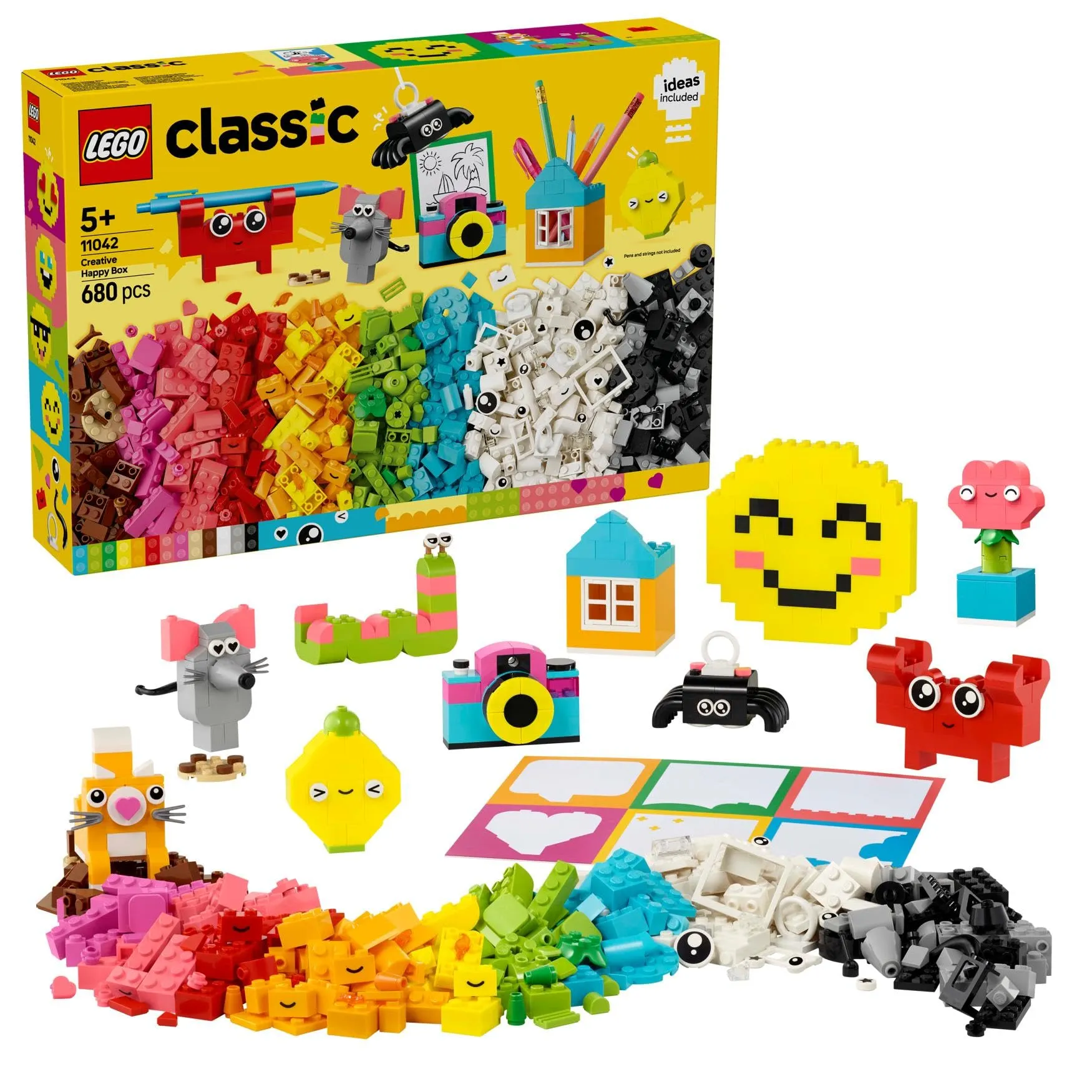 LEGO Classic 11042 Scatola creativa della felicità