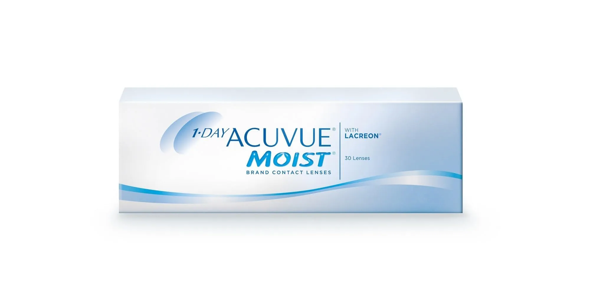 Acuvue 1-DAY Acuvue MOIST +0.50 - Lenti a Contatto Giornaliere (30 Lenti)