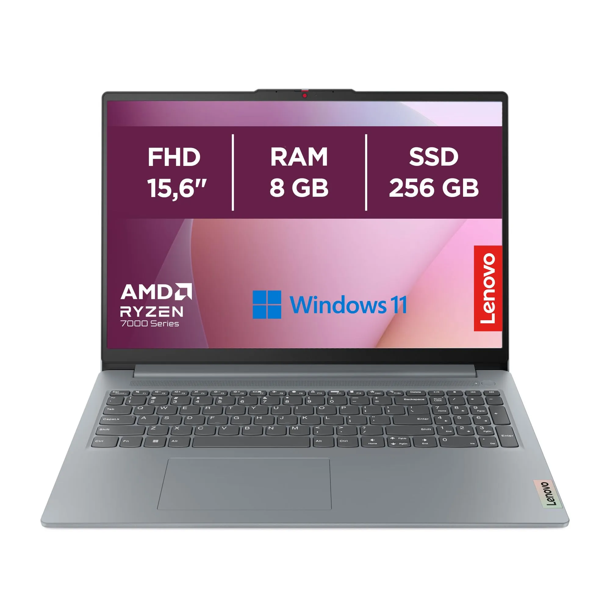 Lenovo IdeaPad Slim 3 - Notebook 15.6" AMD Ryzen 3 - Arctic Grey