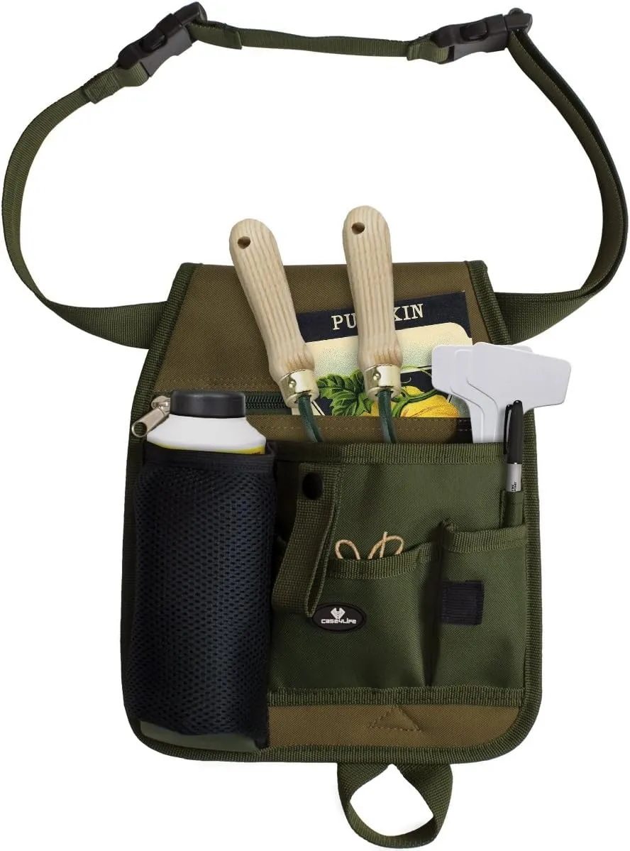 Marsupio Porta Attrezzi da Giardino Case4Life Unisex - Robusto e Regolabile