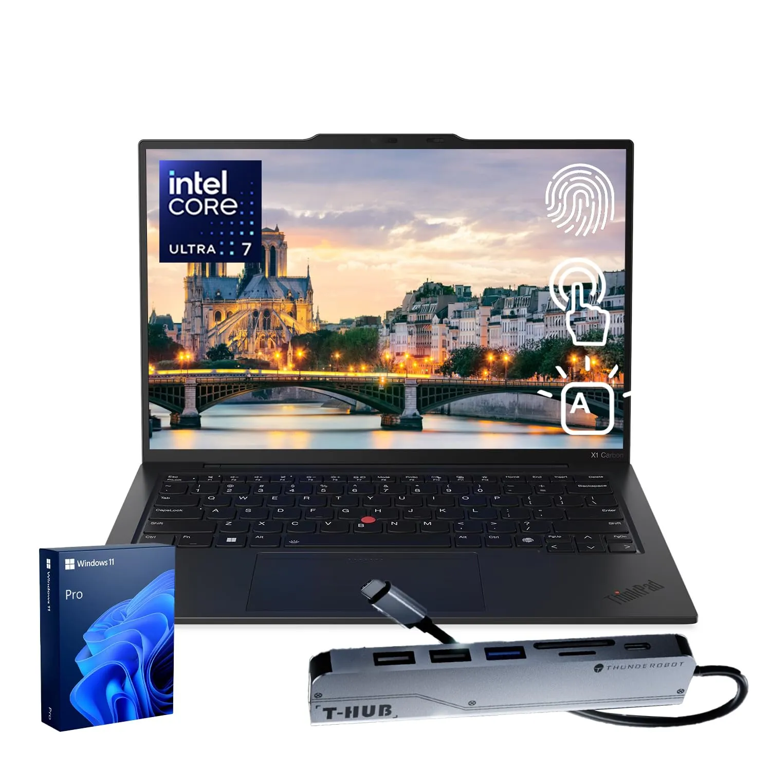 Lenovo ThinkPad X1 Carbon Gen 13 - Intel Core Ultra 7, Touchscreen FHD+, 32GB RAM, 2TB SSD, Windows 11 Pro