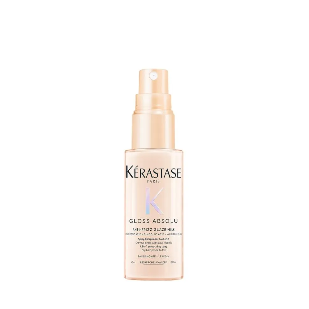 Kérastase Paris Gloss Absolu Spray Anti-Frizz Glaze Milk per capelli crespi 45ml