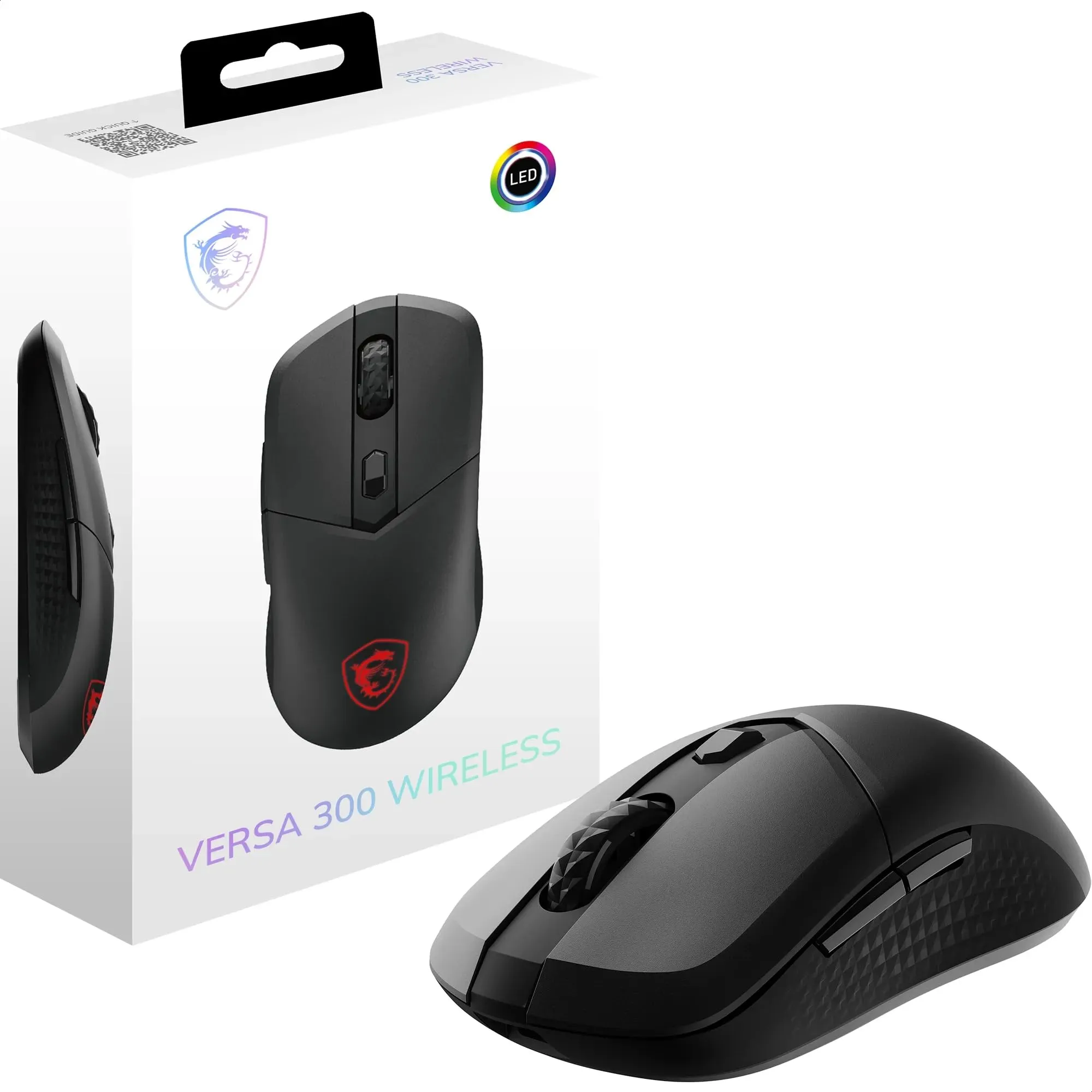 MSI VERSA 300 Mouse da Gioco Wireless Leggero