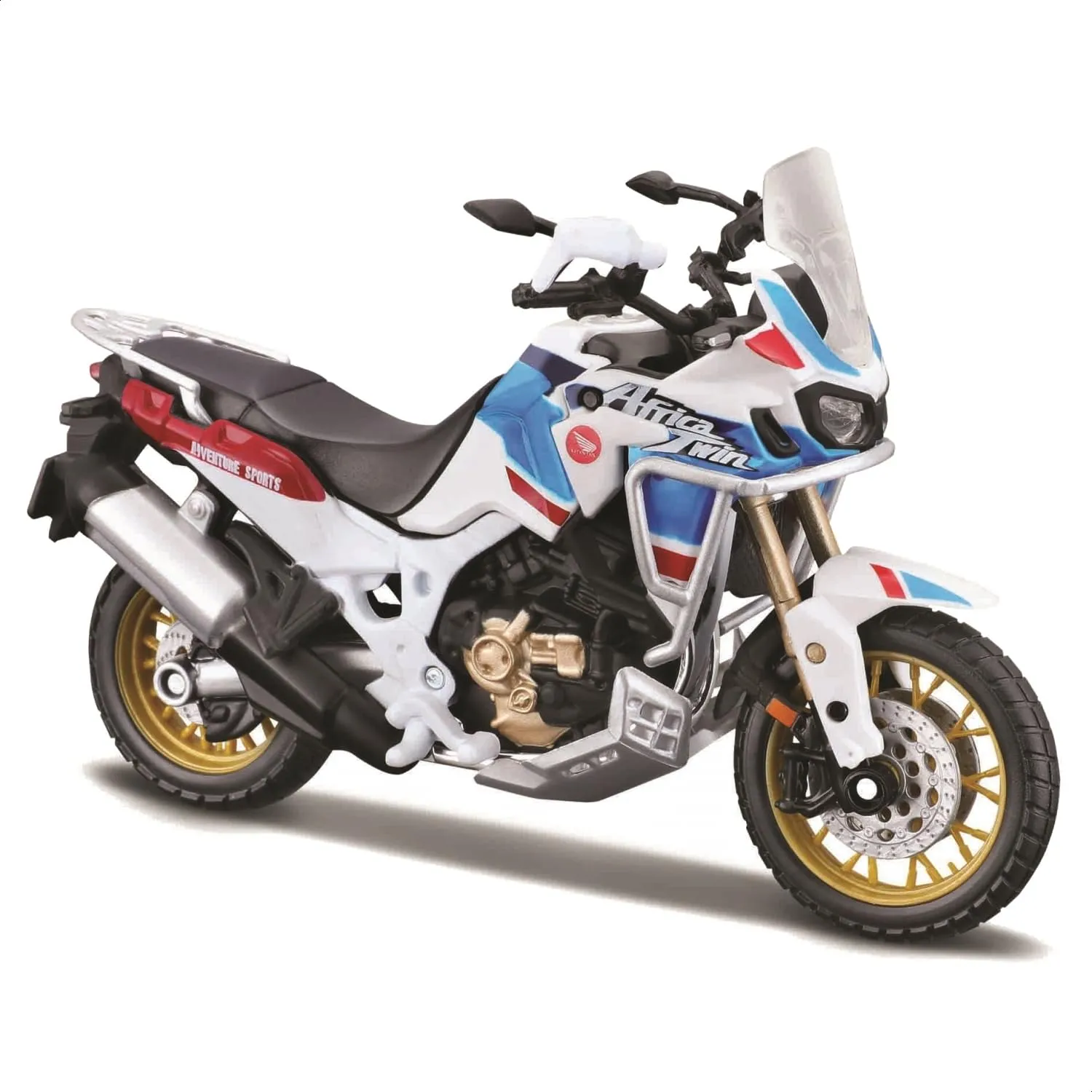 Bburago 1:18 Honda Africa Twin Adventure - Modellino Moto Assortito