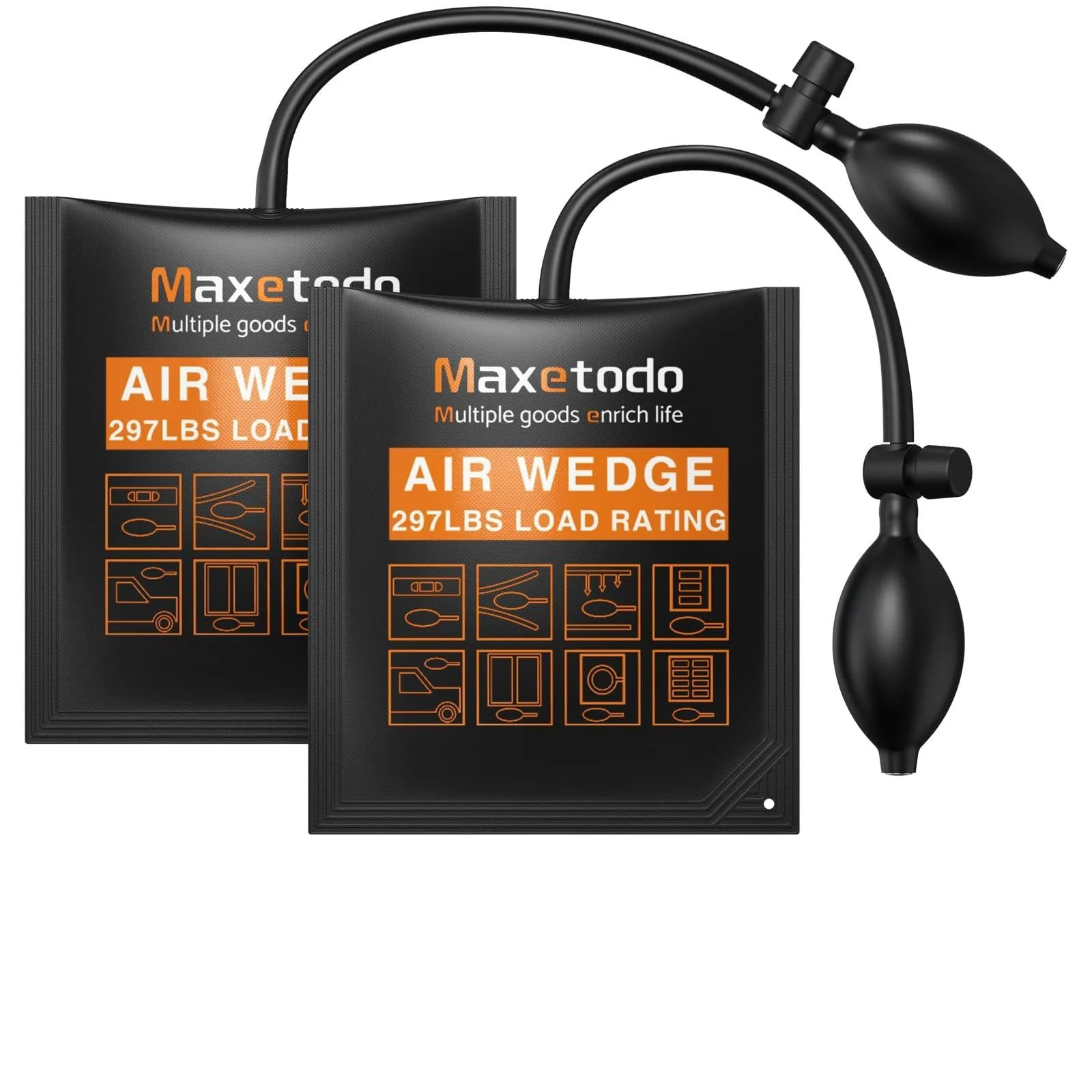 Maxetodo 2PCS Cuscini Gonfiabili ad Aria per Sollevamento Mobili e Installazione