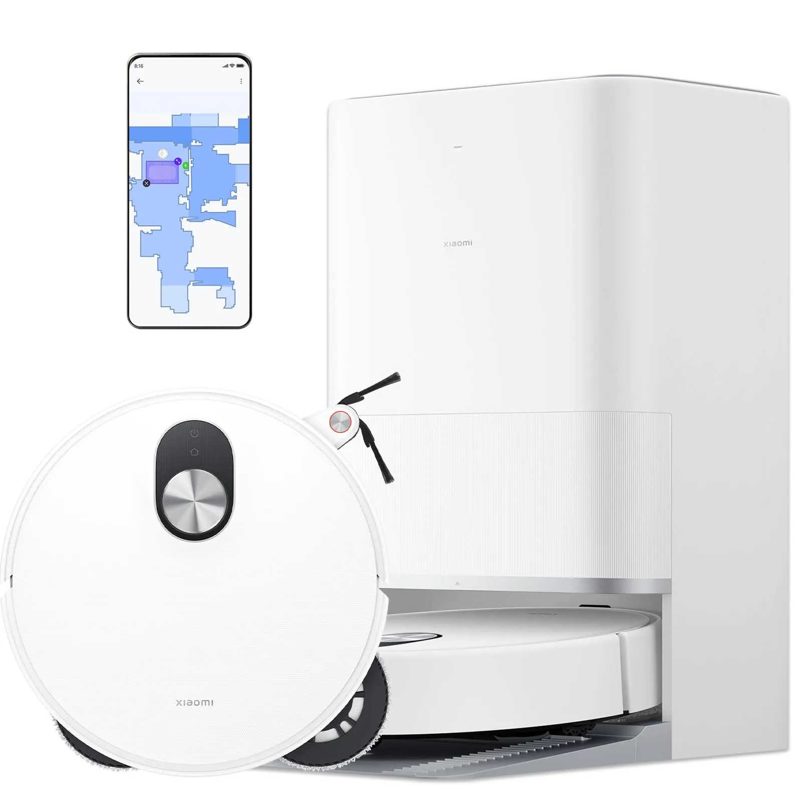 Xiaomi Robot Vacuum Cleaner S20+ black Schwarz (BHR8158EU)