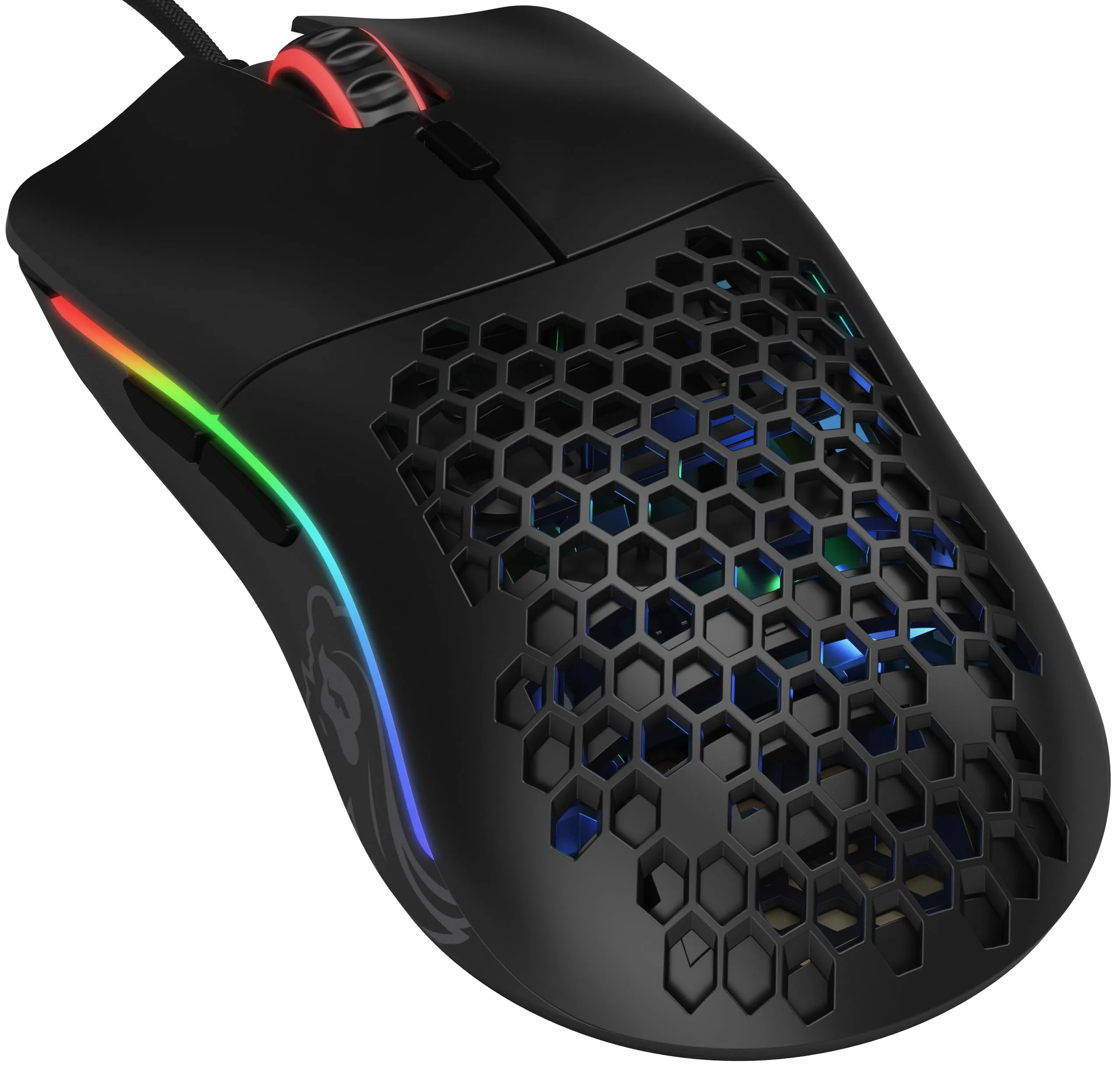 Glorious Model O Mouse Gaming Cablato - Nero Opaco
