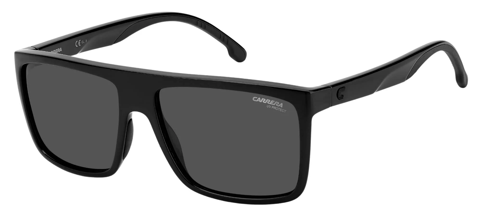 Carrera 8055/s Occhiali da Sole, 807/IR Nero, Taglia Unica Unisex