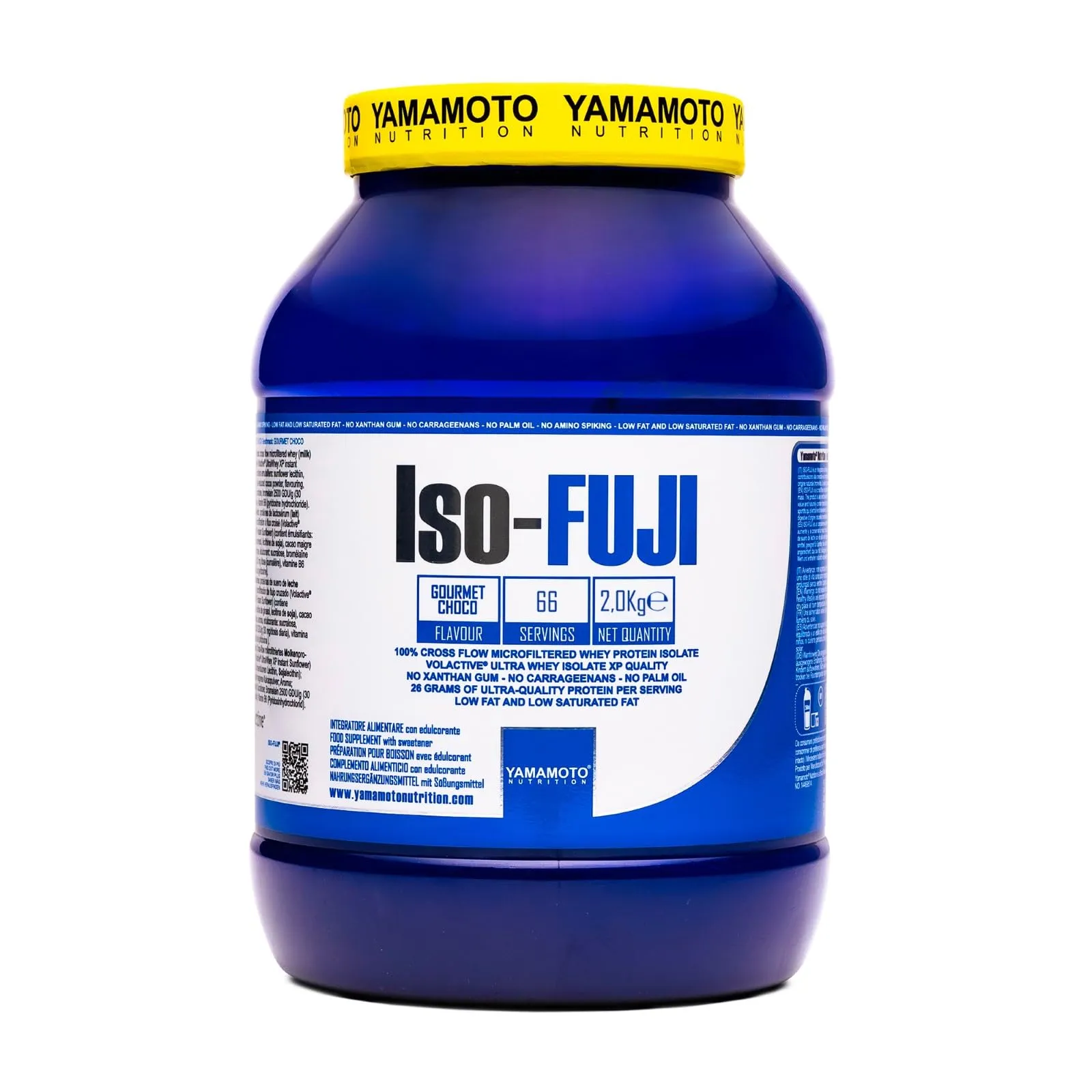 Iso-FUJI® Proteine del Siero di Latte Isolate Ultrafiltrate - 2 kg gusto Cioccolato