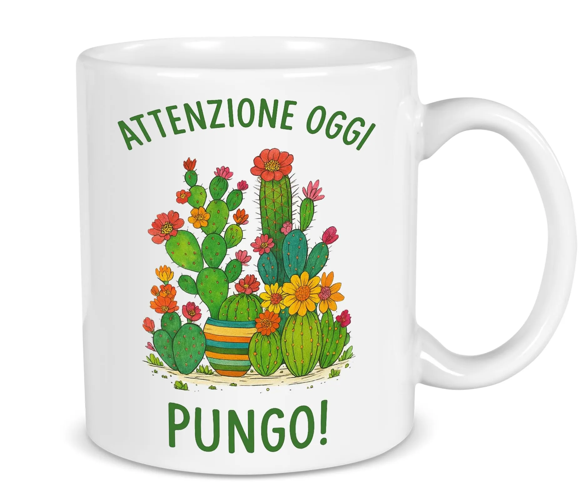 DEKORI Tazza Mug "Io non arrivo in ritardo, io creo aspettative"