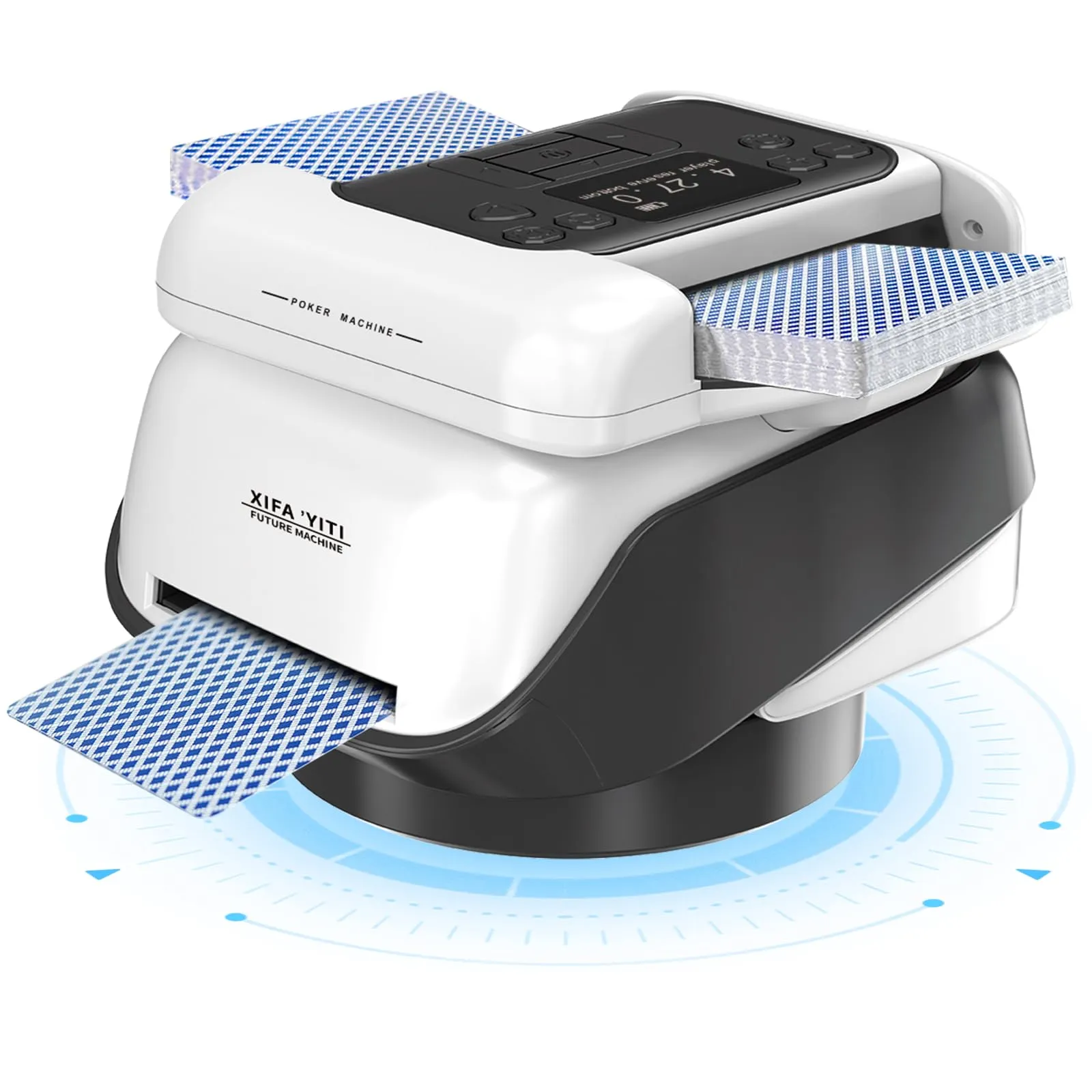 Mescolatore e Distributore Automatico di Carte 2 in 1