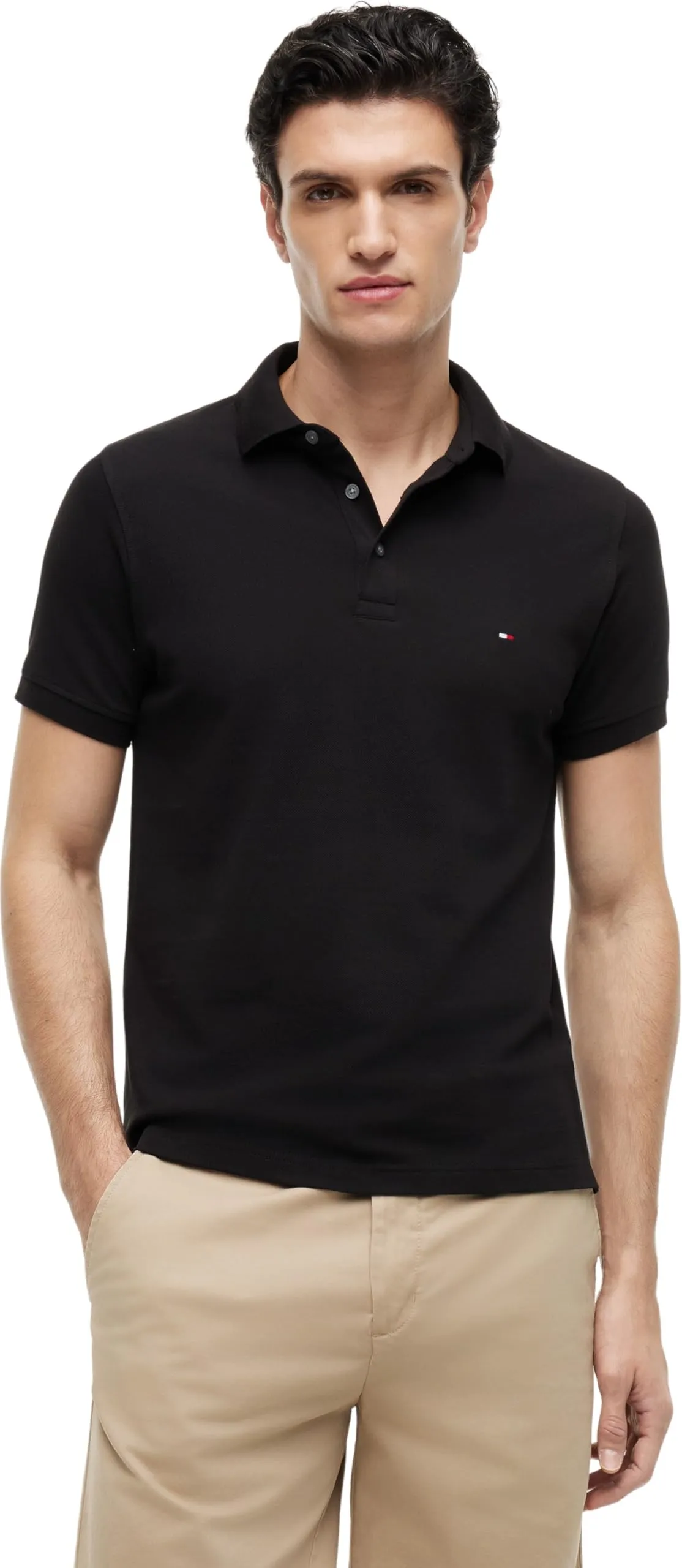 Tommy Hilfiger 1985 Slim Fit Polo - Nero