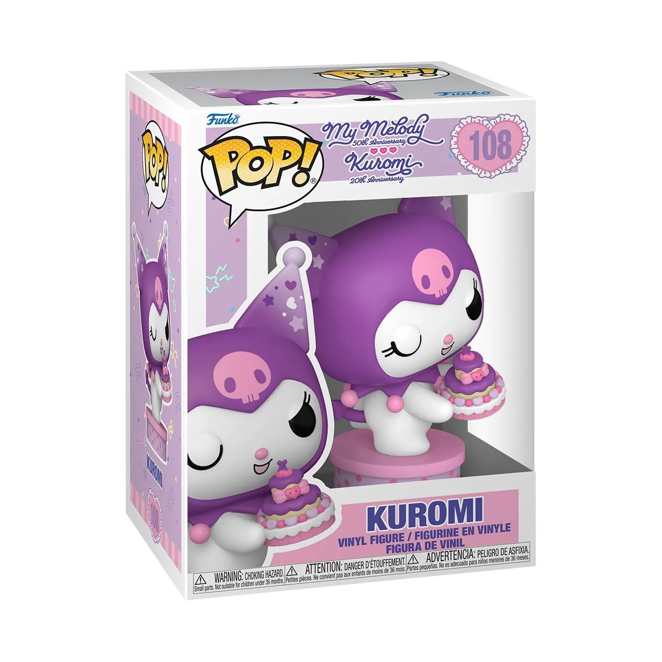 Funko Pop! Sanrio: Hello Kitty S8- Kuromi Present