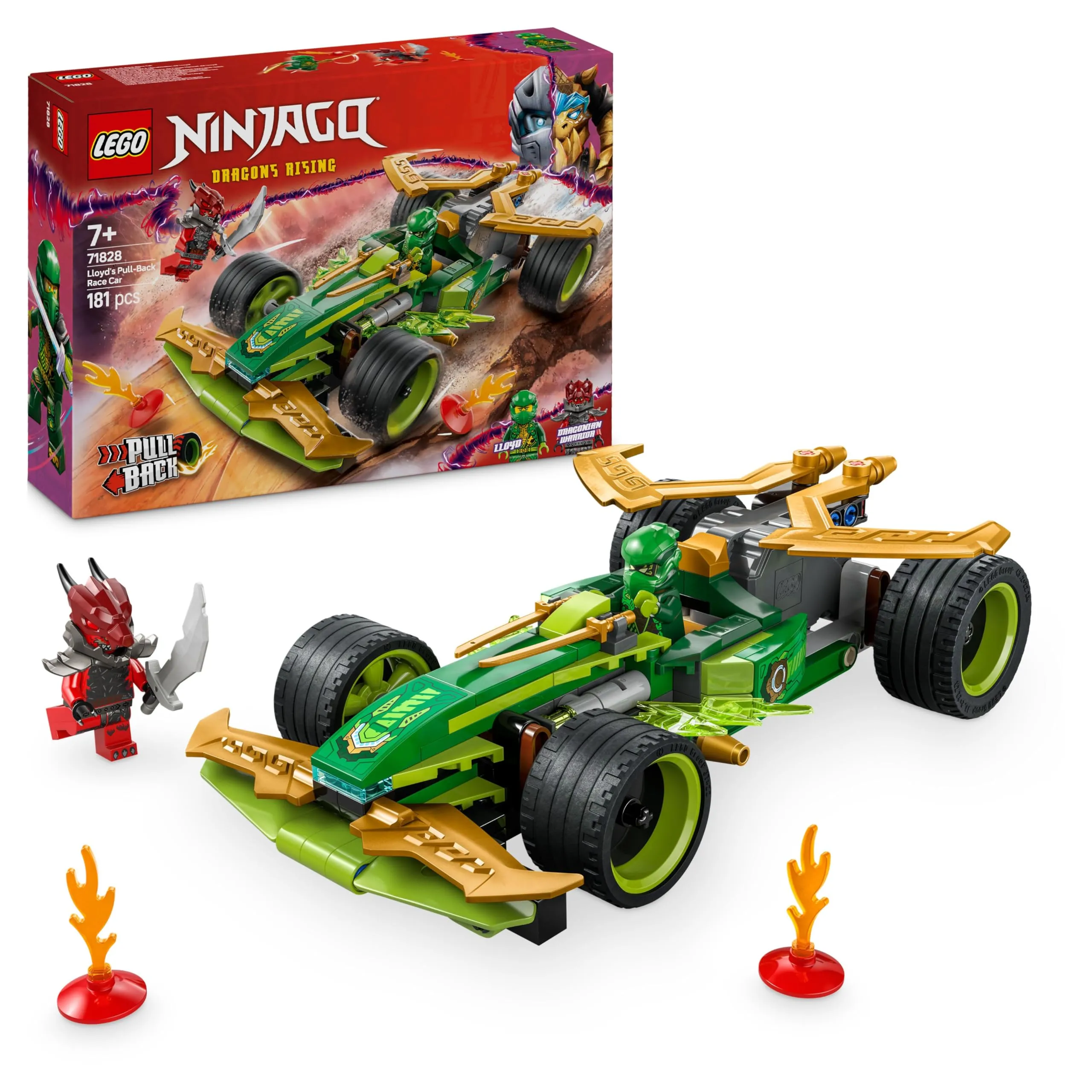 LEGO NINJAGO Racer Pull-Back di Lloyd 71828