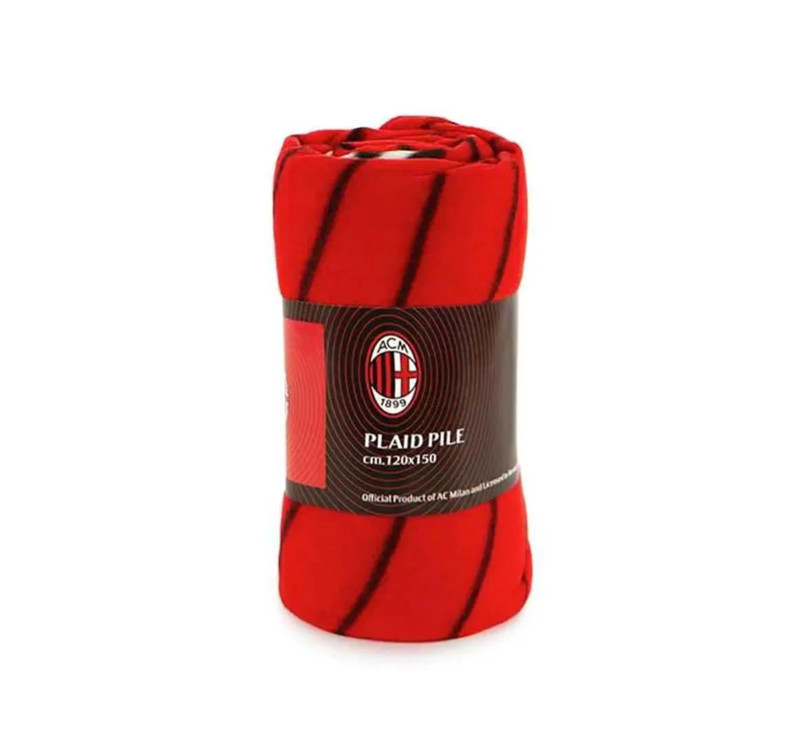 Plaid Pile Milan Morbida Coperta 120x150 cm Rosso Prodotto Ufficiale